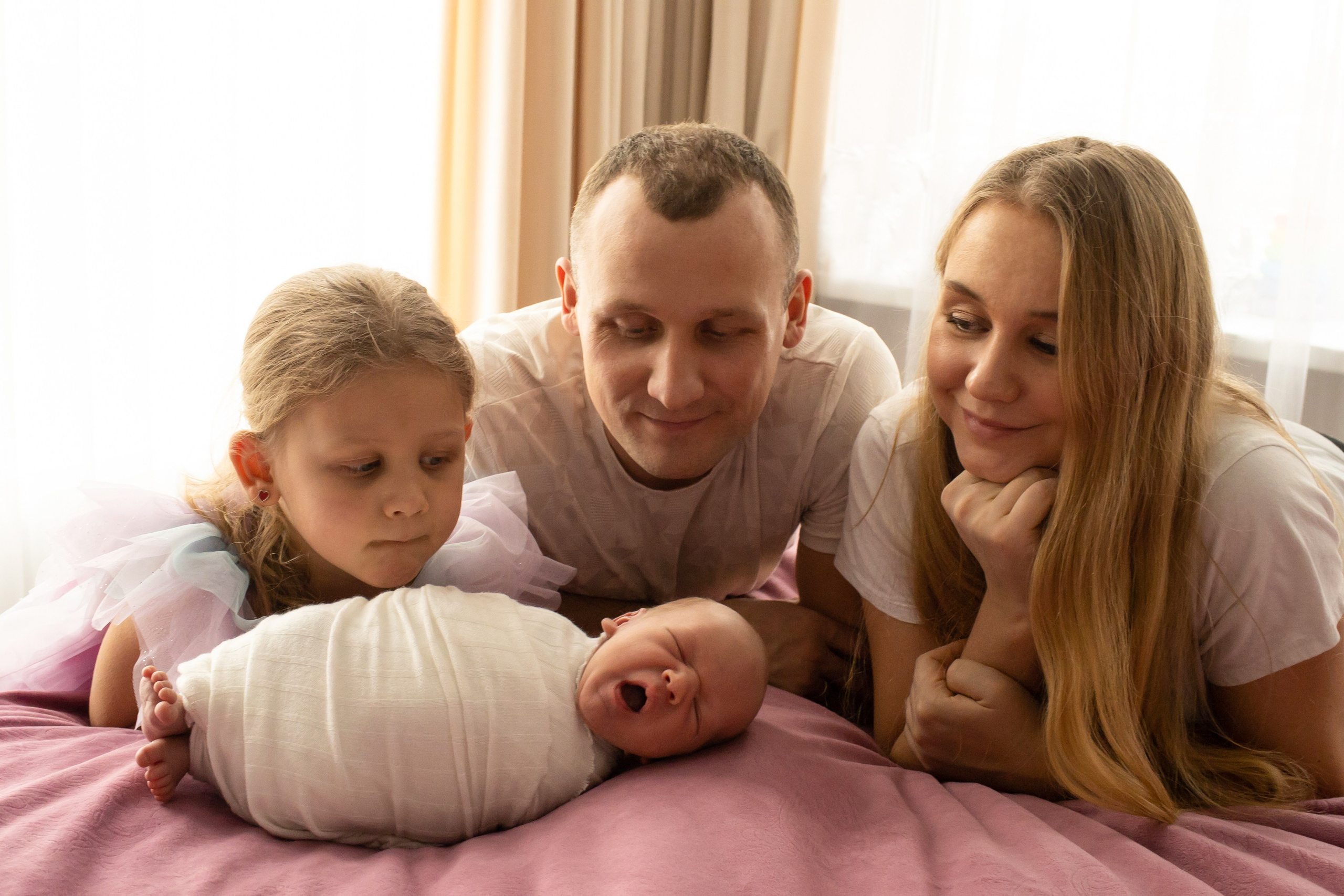 Семейная «Лайт». Фотограф новорожденных в Екатеринбурге