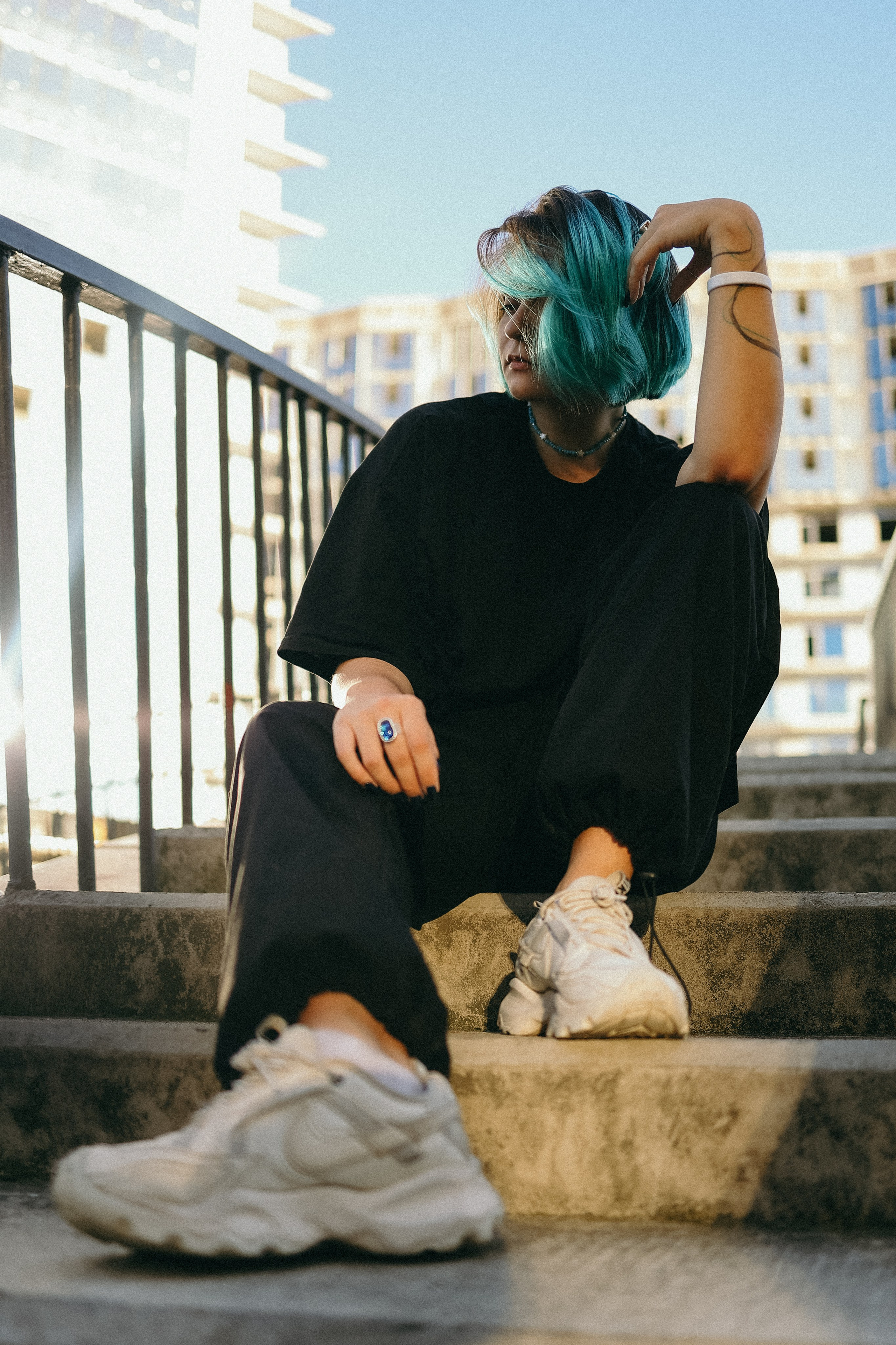 Портретная фотосессия на улице города Сочи. Катя. Портретный и лавстори фотограф в Стерлитамаке Альбина Шарт