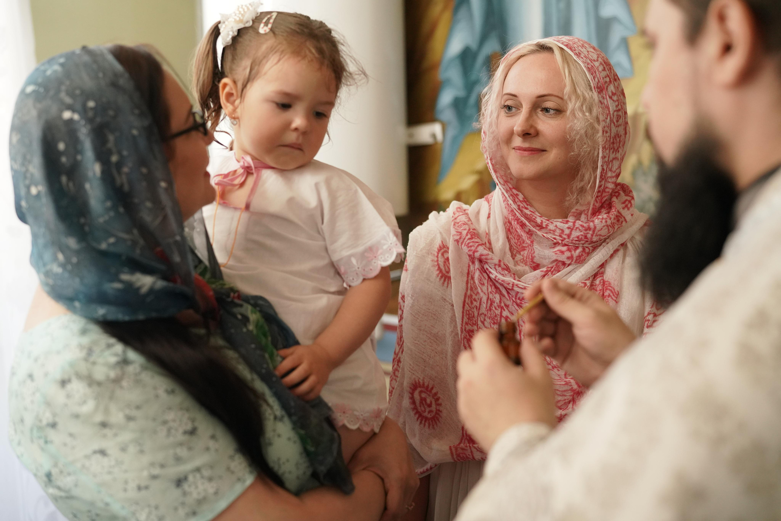 Крещении Майи (Мария). Фотограф Алматы, курс по Фотографии в Алматы. Дмитриева Наталья