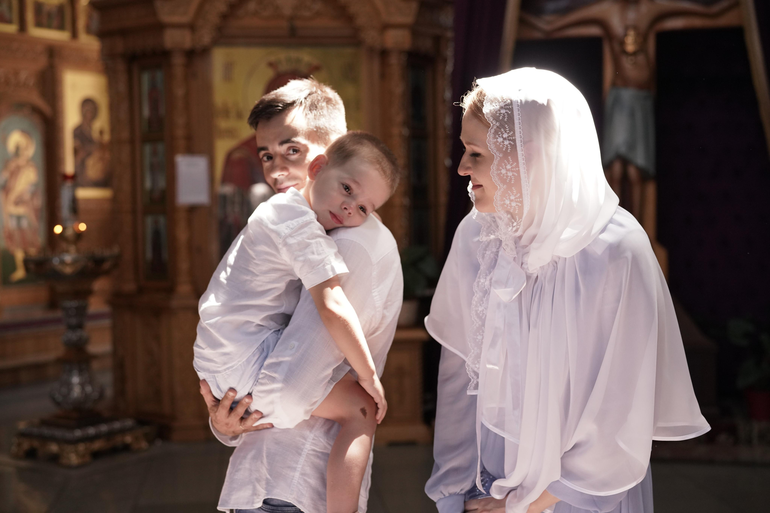 Крещение Камиля (Михаил). Фотограф Алматы, курс по Фотографии в Алматы. Дмитриева Наталья