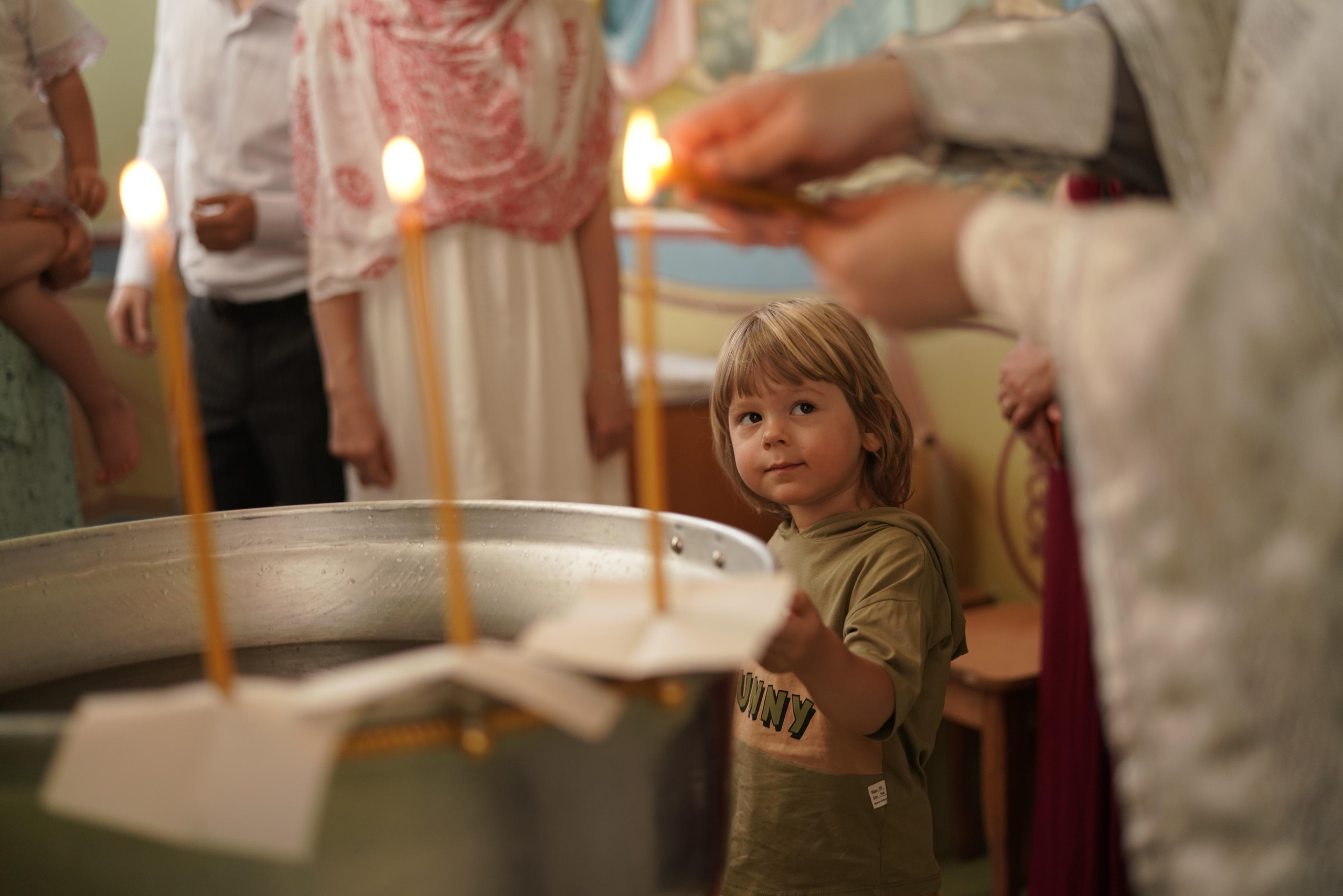 Крещении Майи (Мария). Фотограф Алматы, курс по Фотографии в Алматы. Дмитриева Наталья