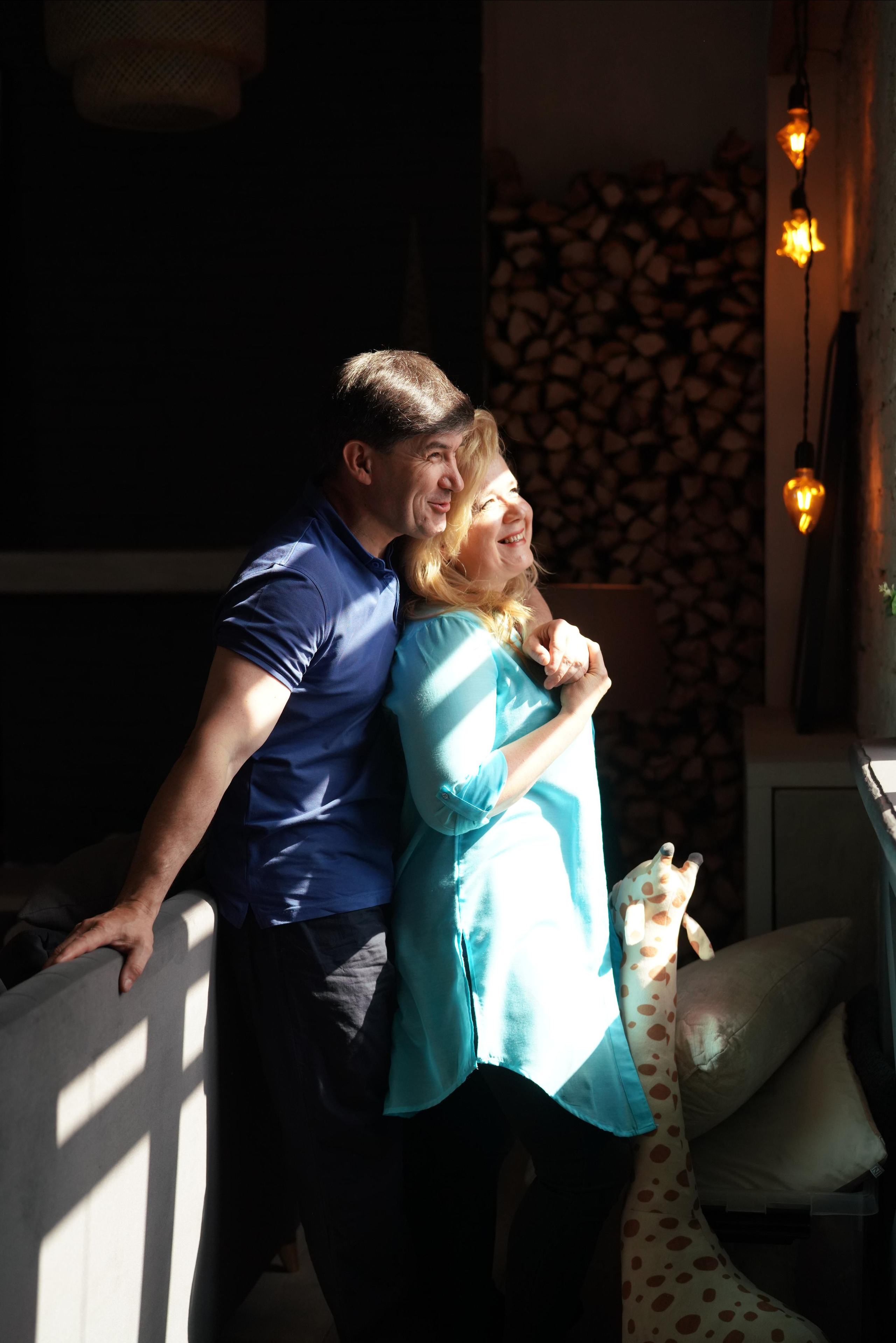 Семья Сергея и Светланы. Фотограф Алматы, курс по Фотографии в Алматы. Дмитриева Наталья