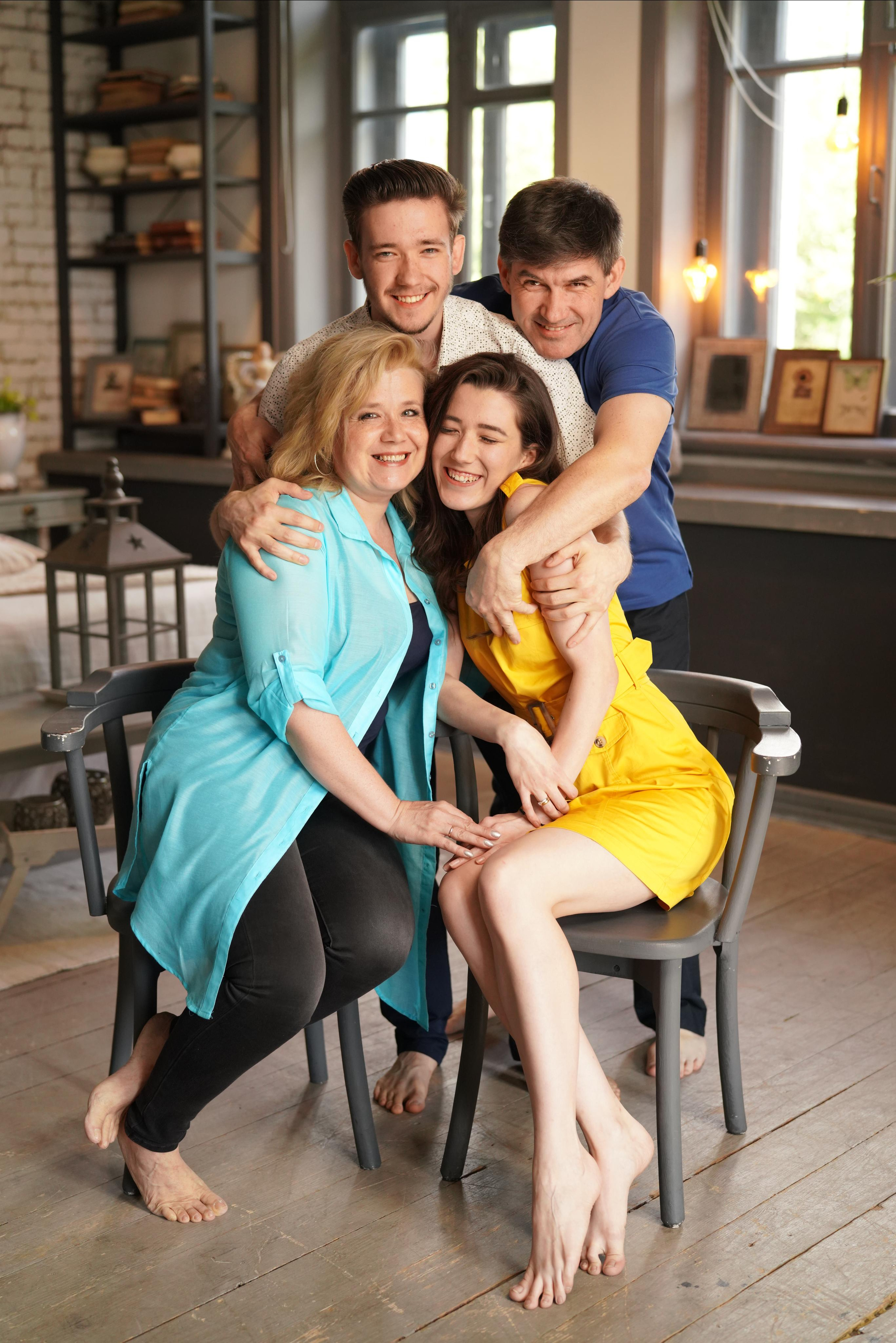 Семья Сергея и Светланы. Фотограф Алматы, курс по Фотографии в Алматы. Дмитриева Наталья