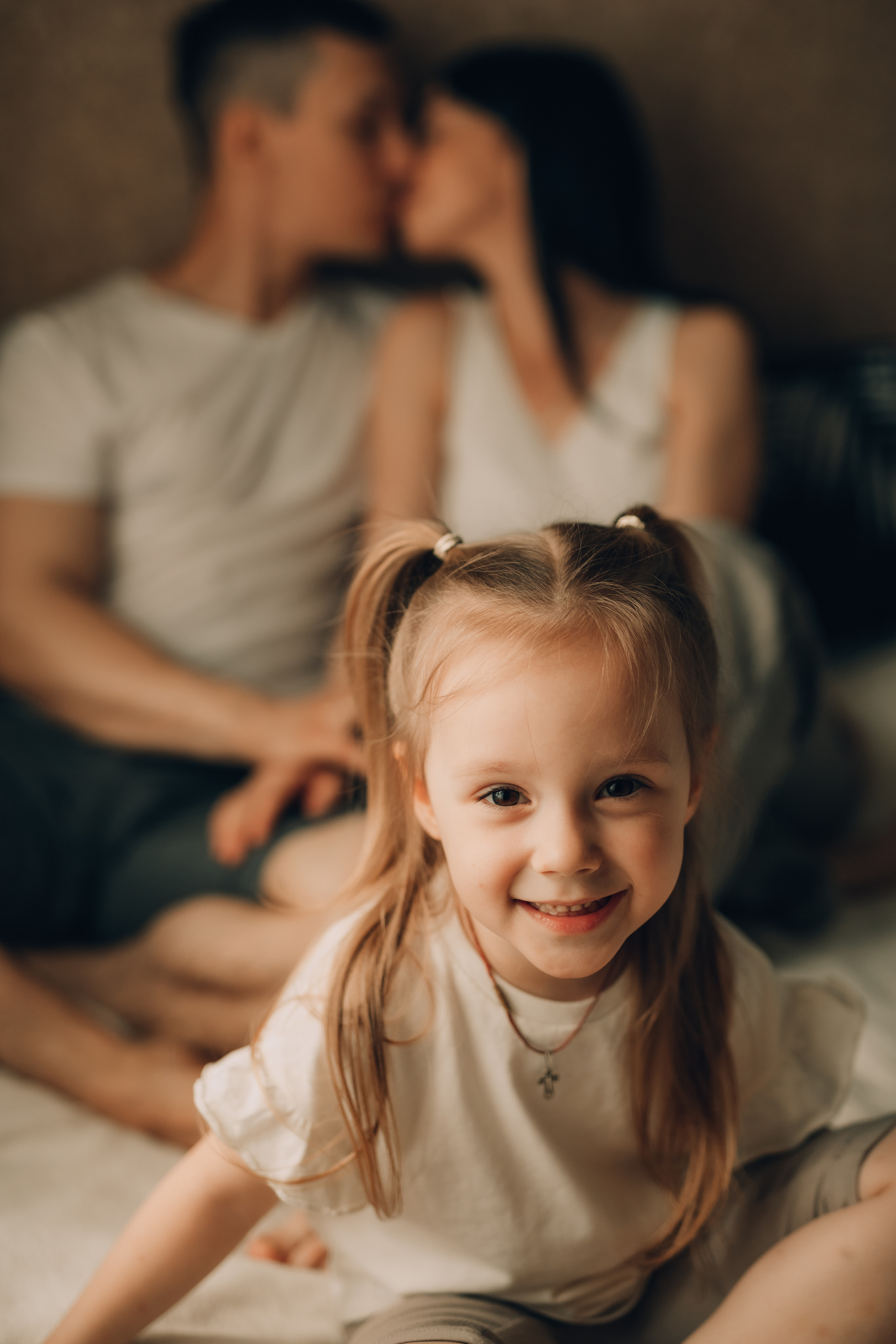 Петя, Аня и Аришка. Домашняя фотосессия. Семейный фотограф в Казани Рузалина Гафурова