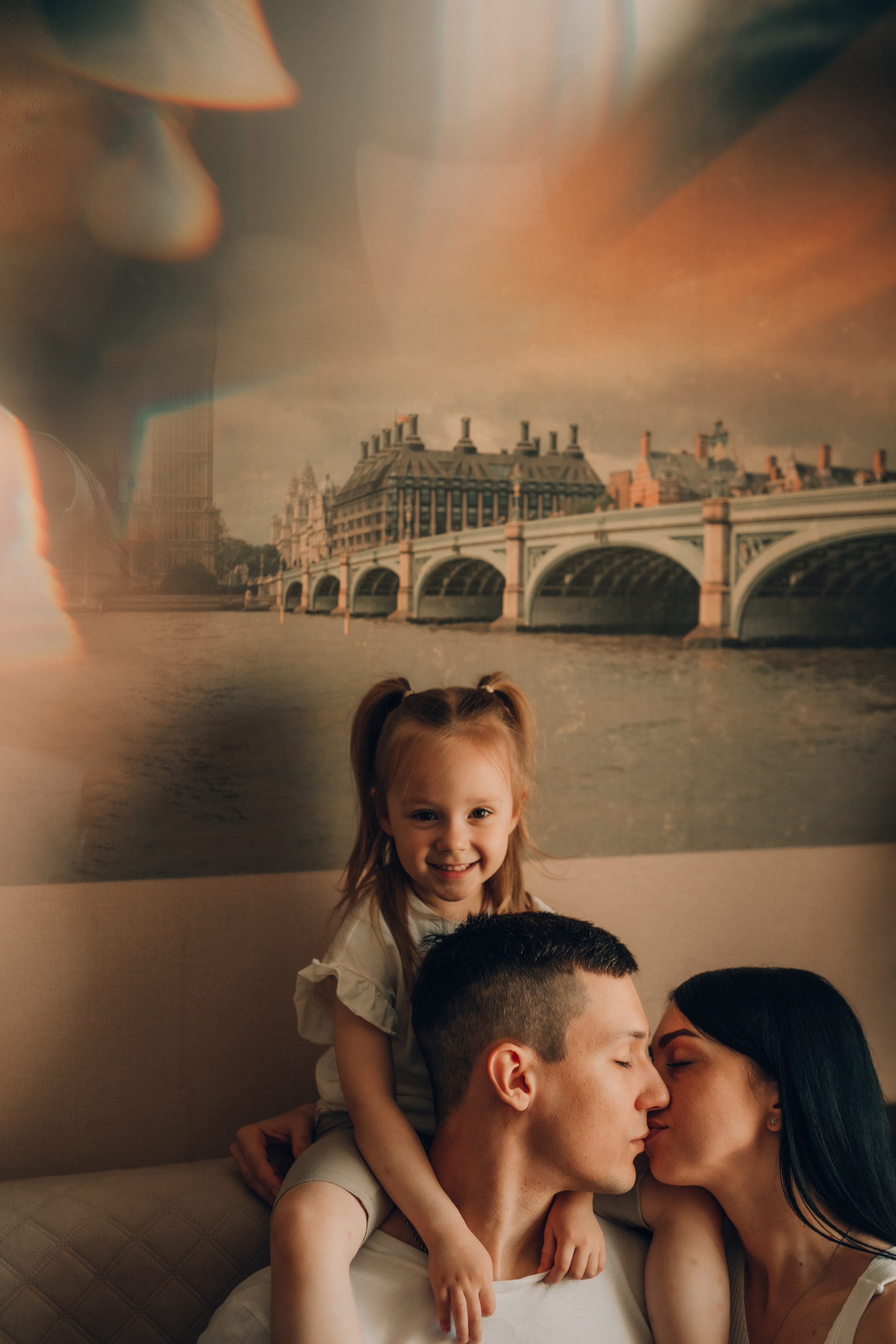 Петя, Аня и Аришка. Домашняя фотосессия. Семейный фотограф в Казани Рузалина Гафурова