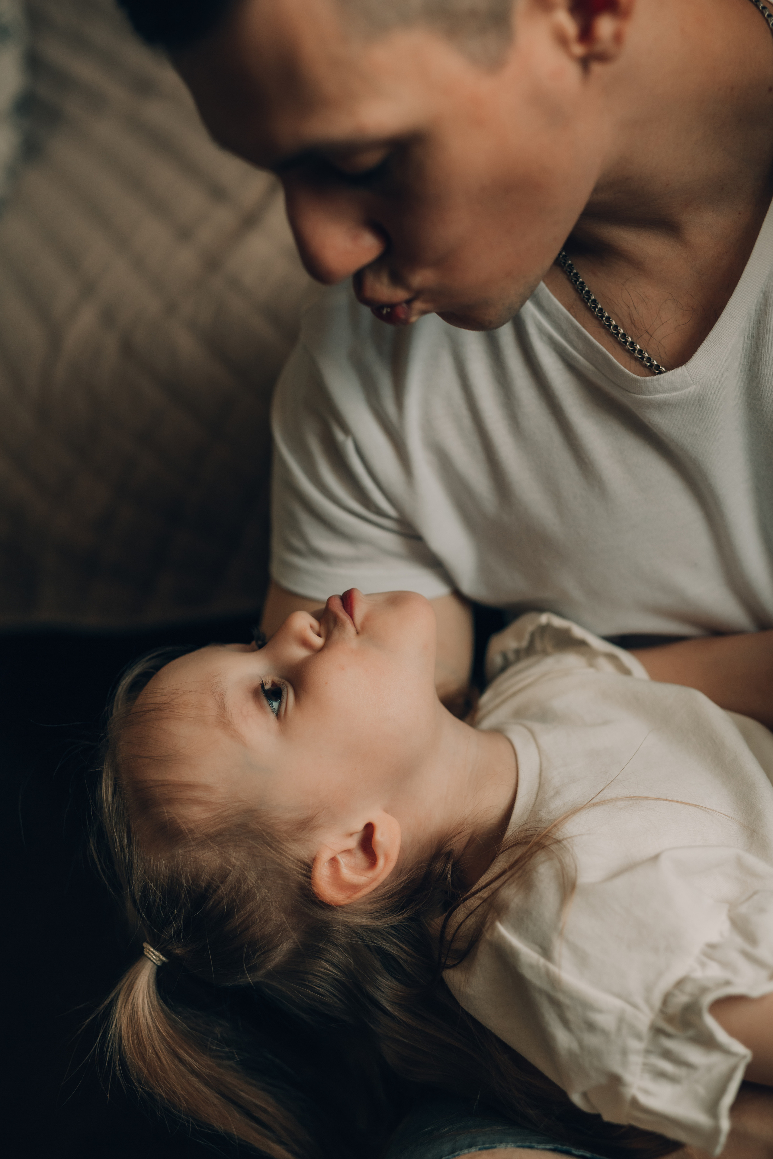 Петя, Аня и Аришка. Домашняя фотосессия. Семейный фотограф в Казани Рузалина Гафурова