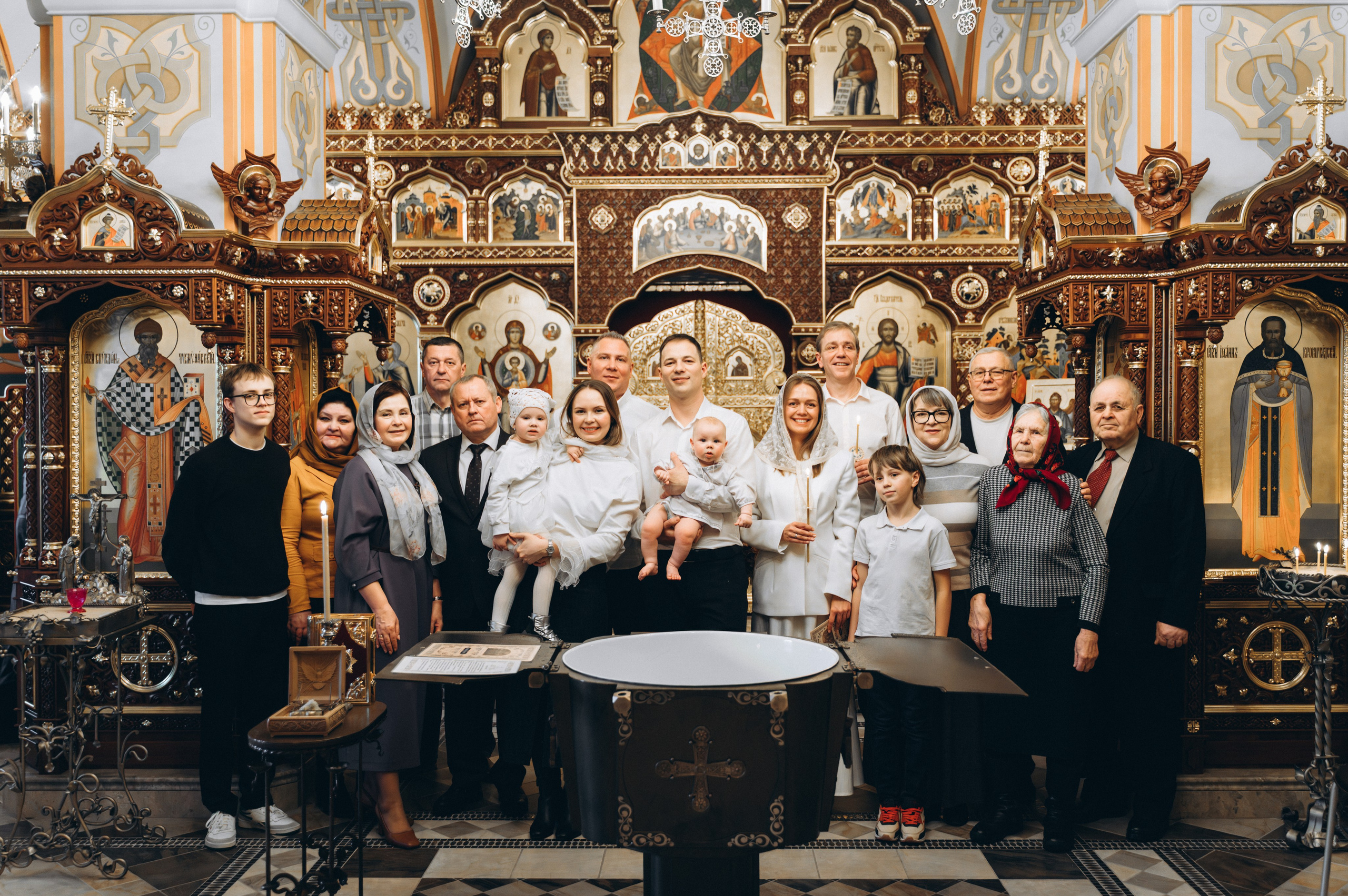 Крещение Фёдора (Храм Всех Святых) криптовый. Семейный фотограф в Минске Дарья Дреко