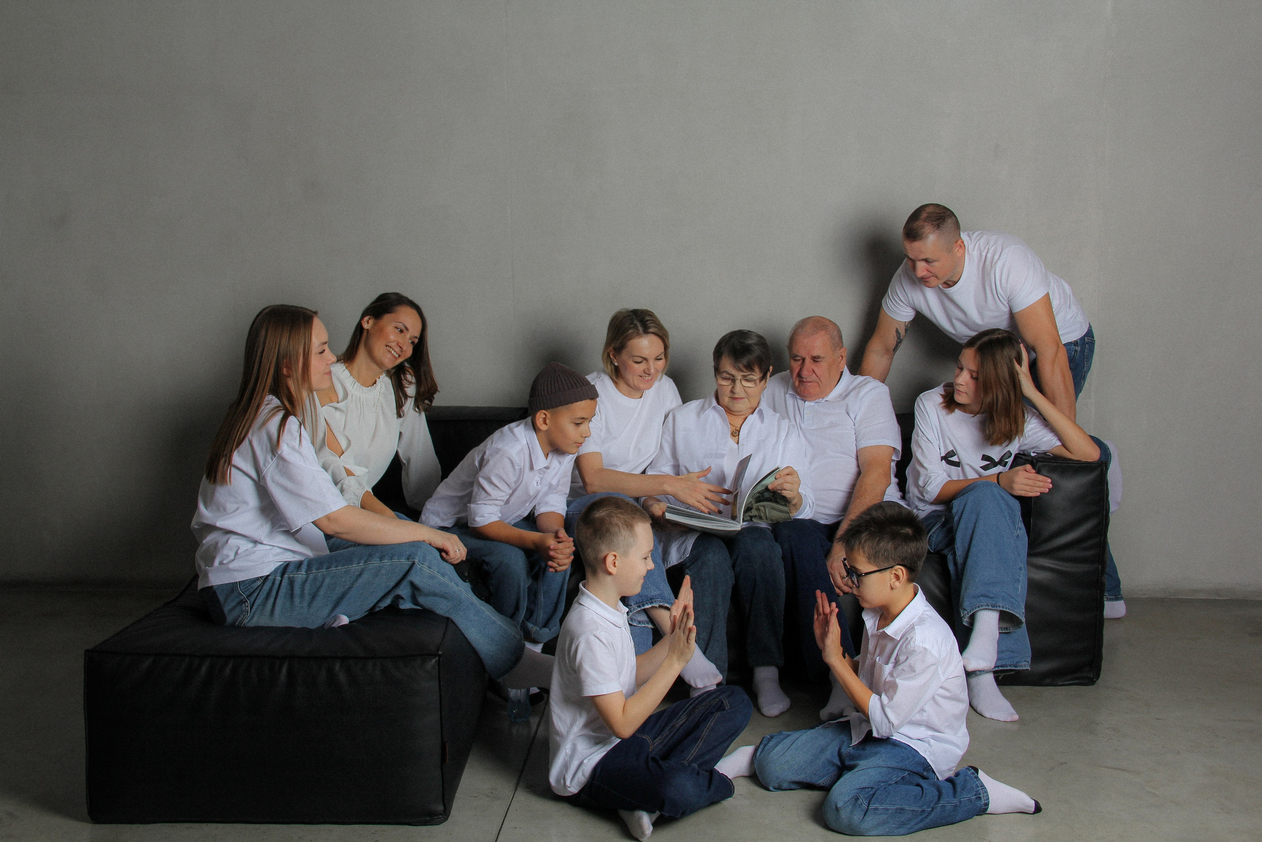 Большая семейная съемка. Фотограф Челябинск | Кристина