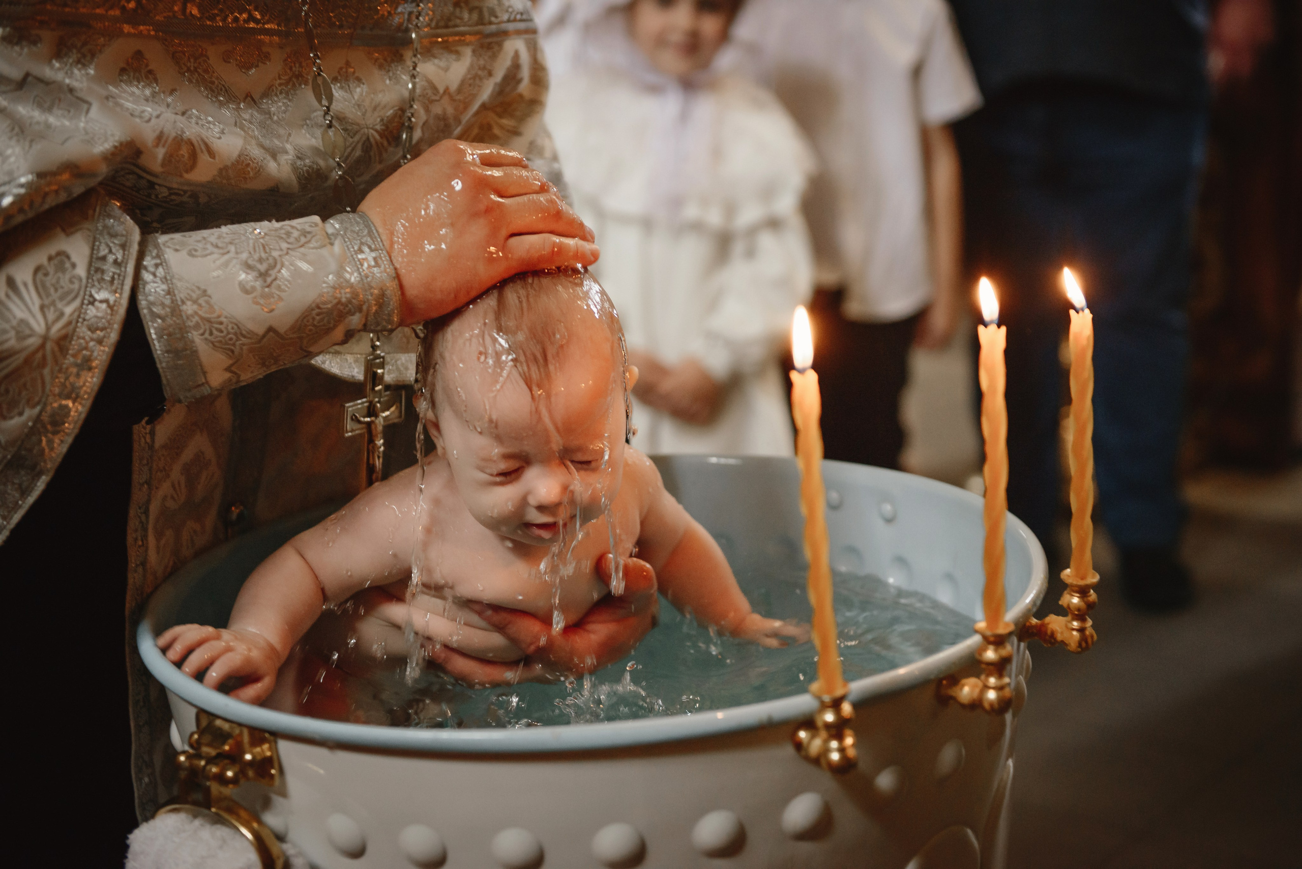 Таинство Крещения. Фотограф новорожденных в Ростове-на-Дону