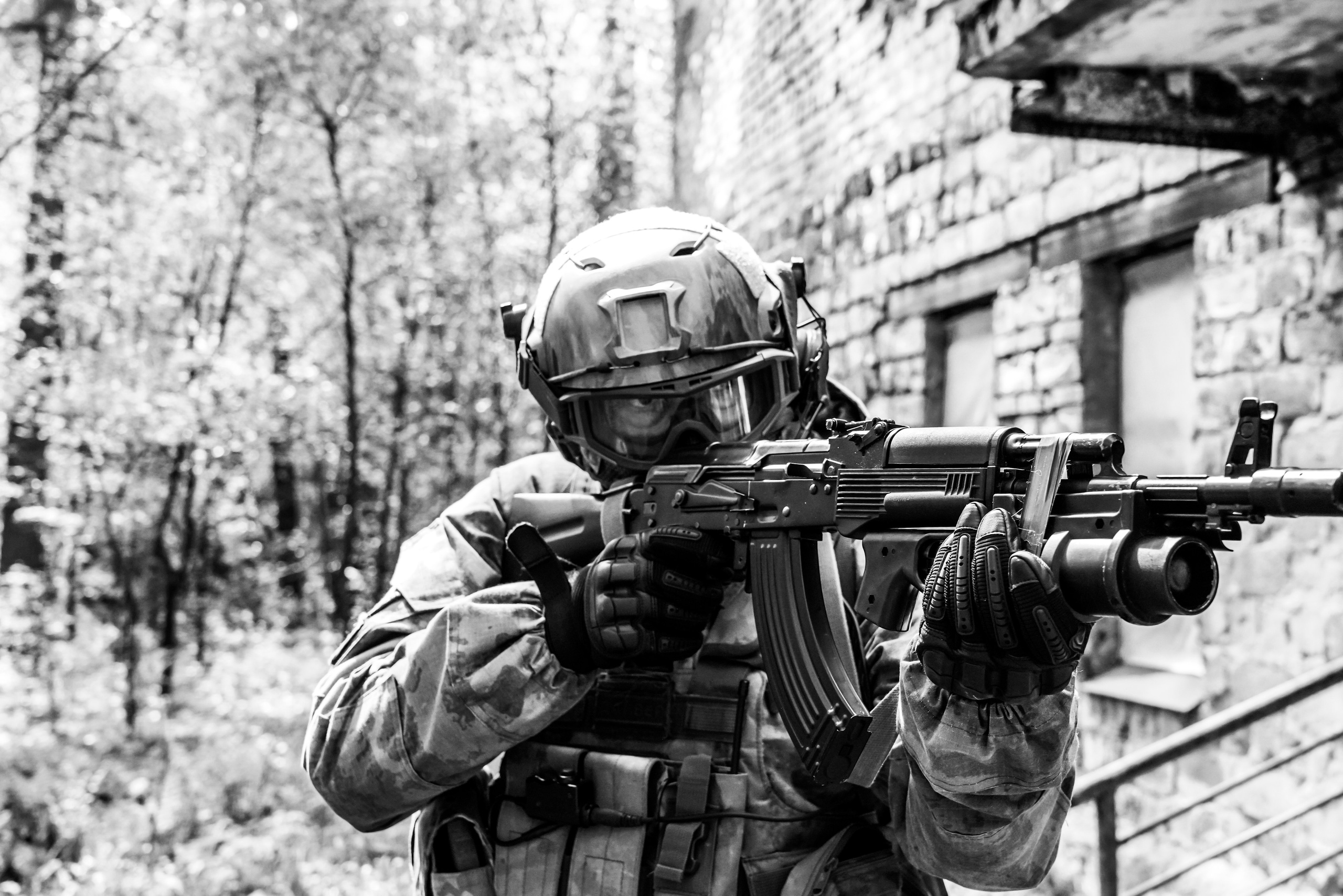 Страйкбол «Airsoft42». Фотограф Кемерово
