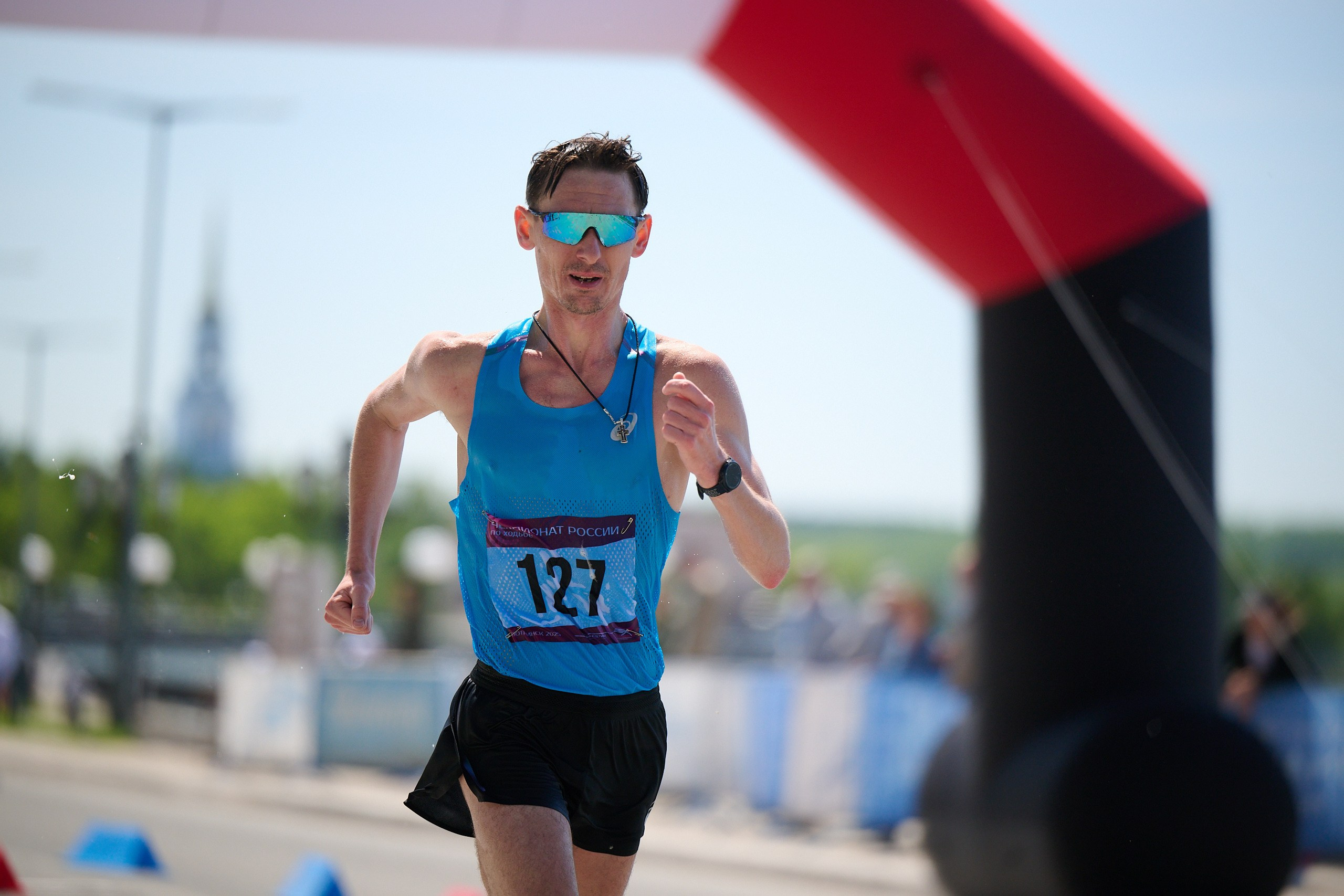 Чемпионат России по спортивной ходьбе 2025. Спортивный репортажный фотограф в Ижевске Сергей Мерзляков