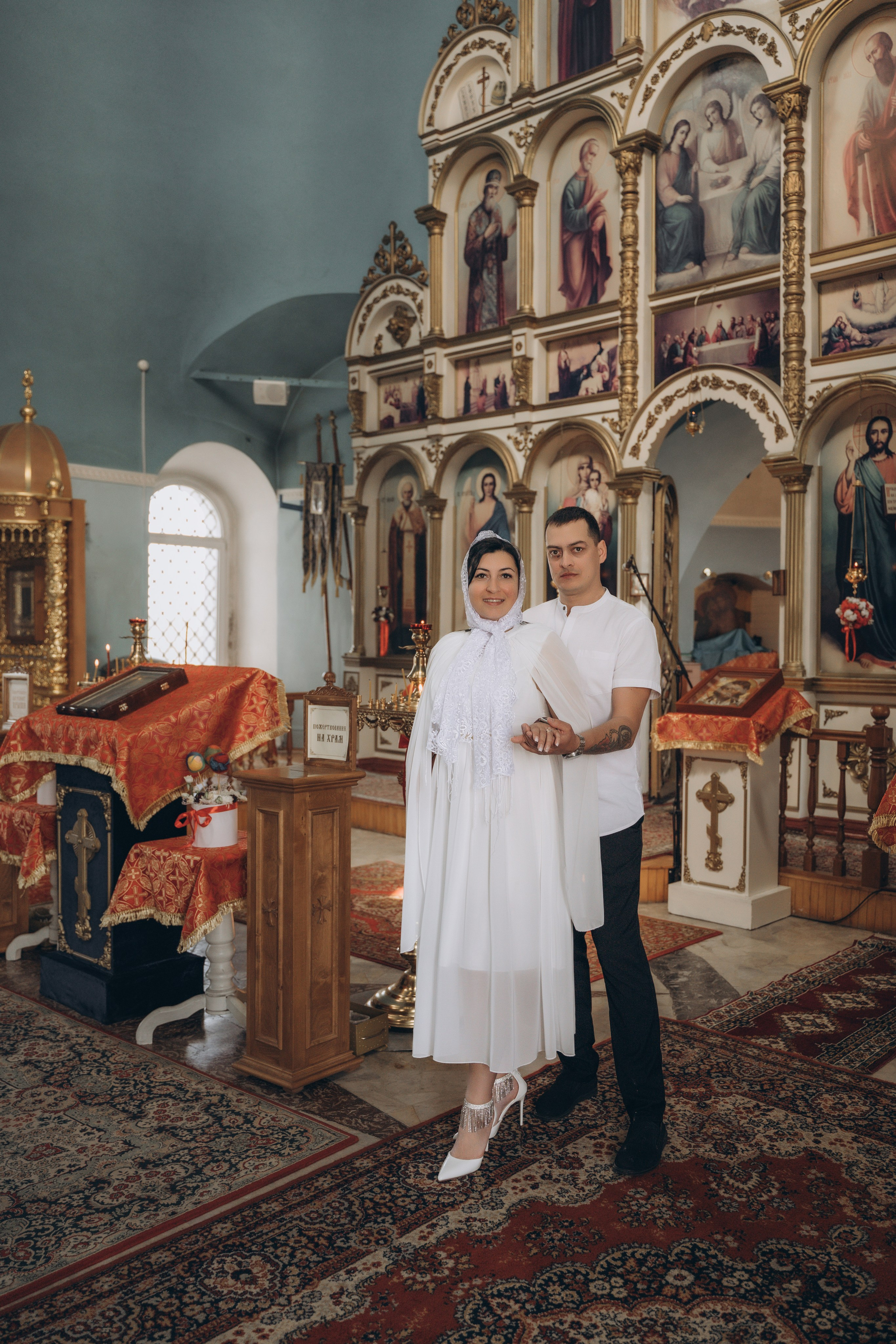 Венчание Церковь Покрова Пресвятой Богородицы. Семейный фотограф в Белгороде Амелина Алина