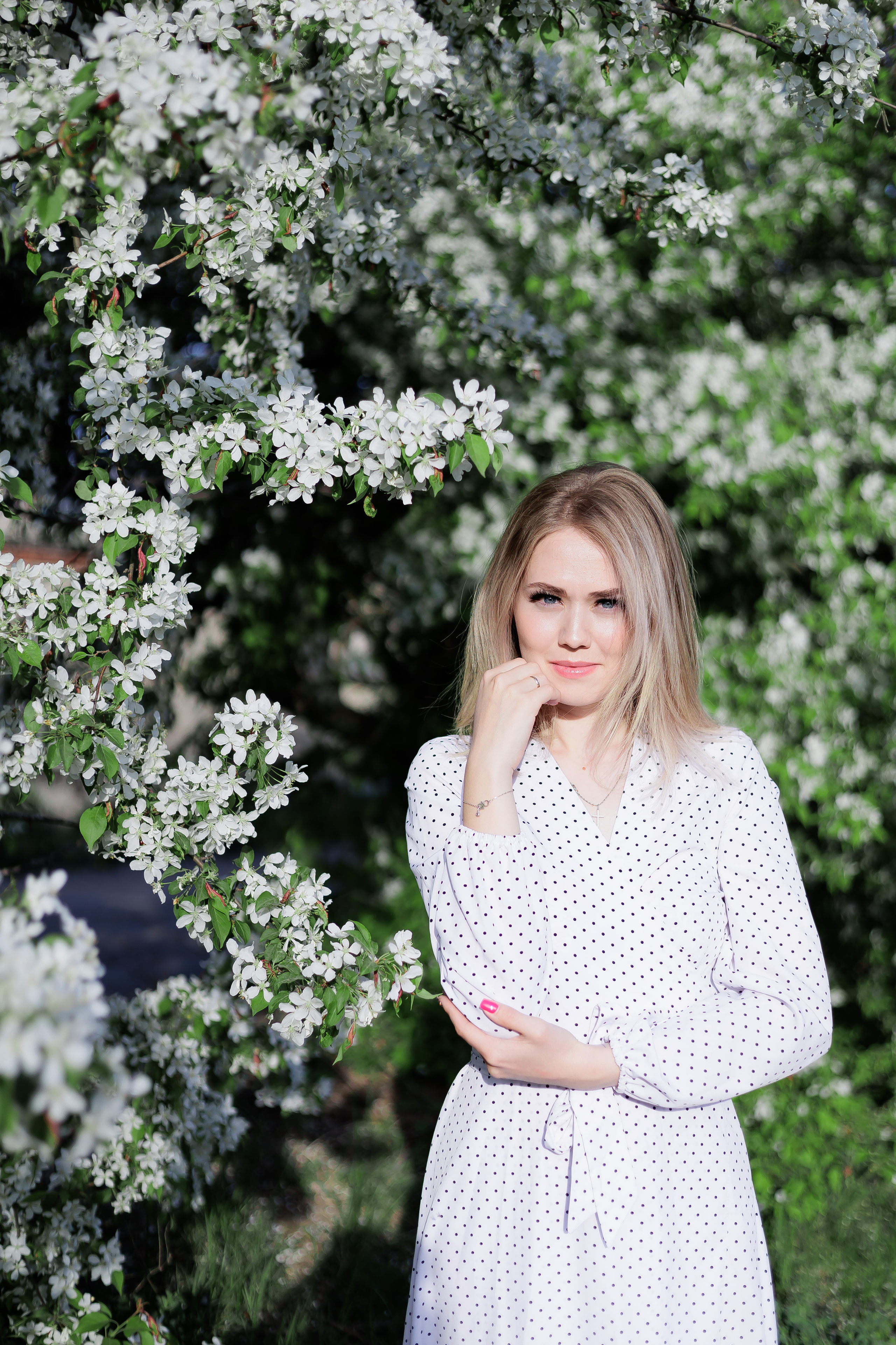 Яблони в цвету. Семейный и детский фотограф в Перми Юдинцева Юлия