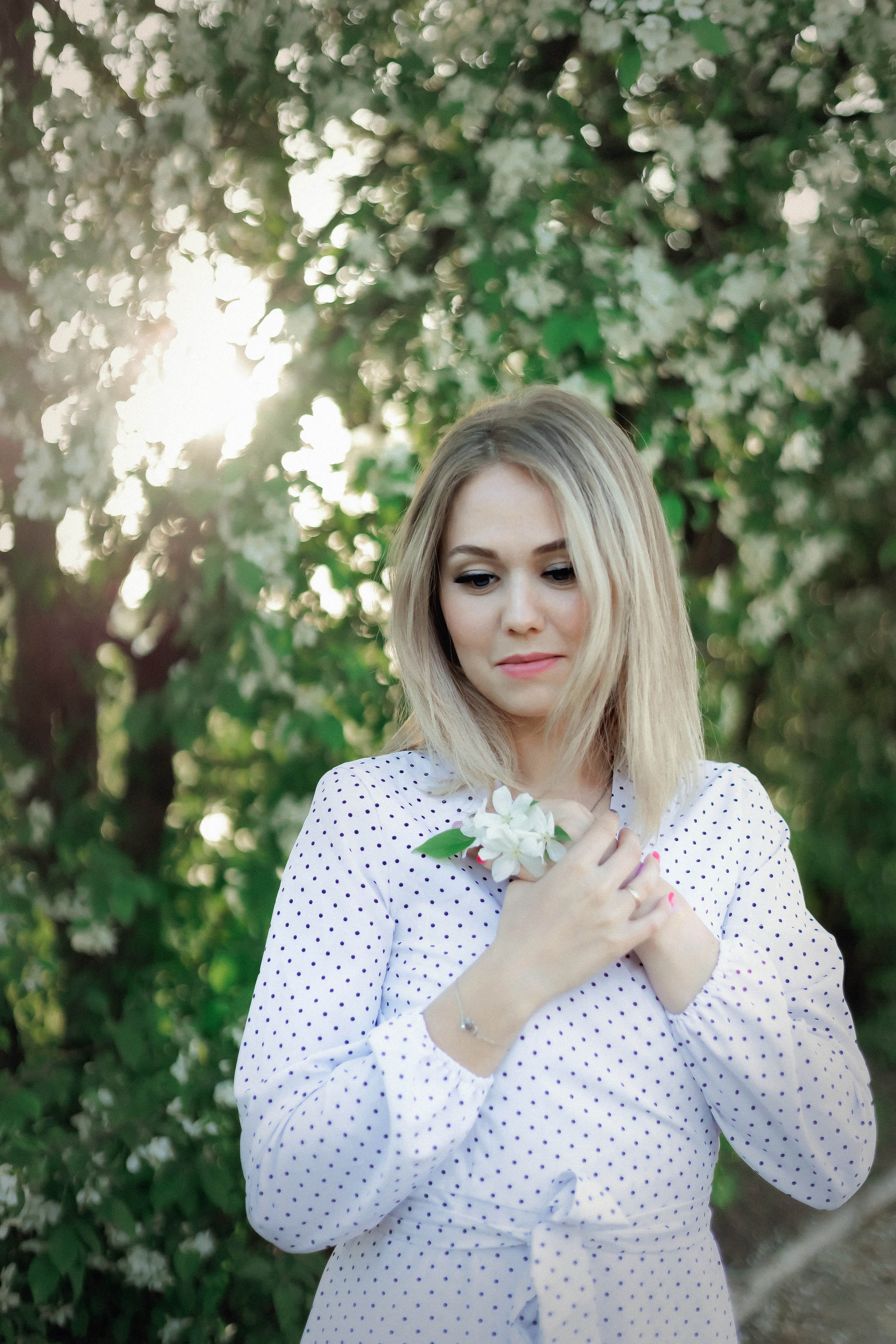 Яблони в цвету. Семейный и детский фотограф в Перми Юдинцева Юлия