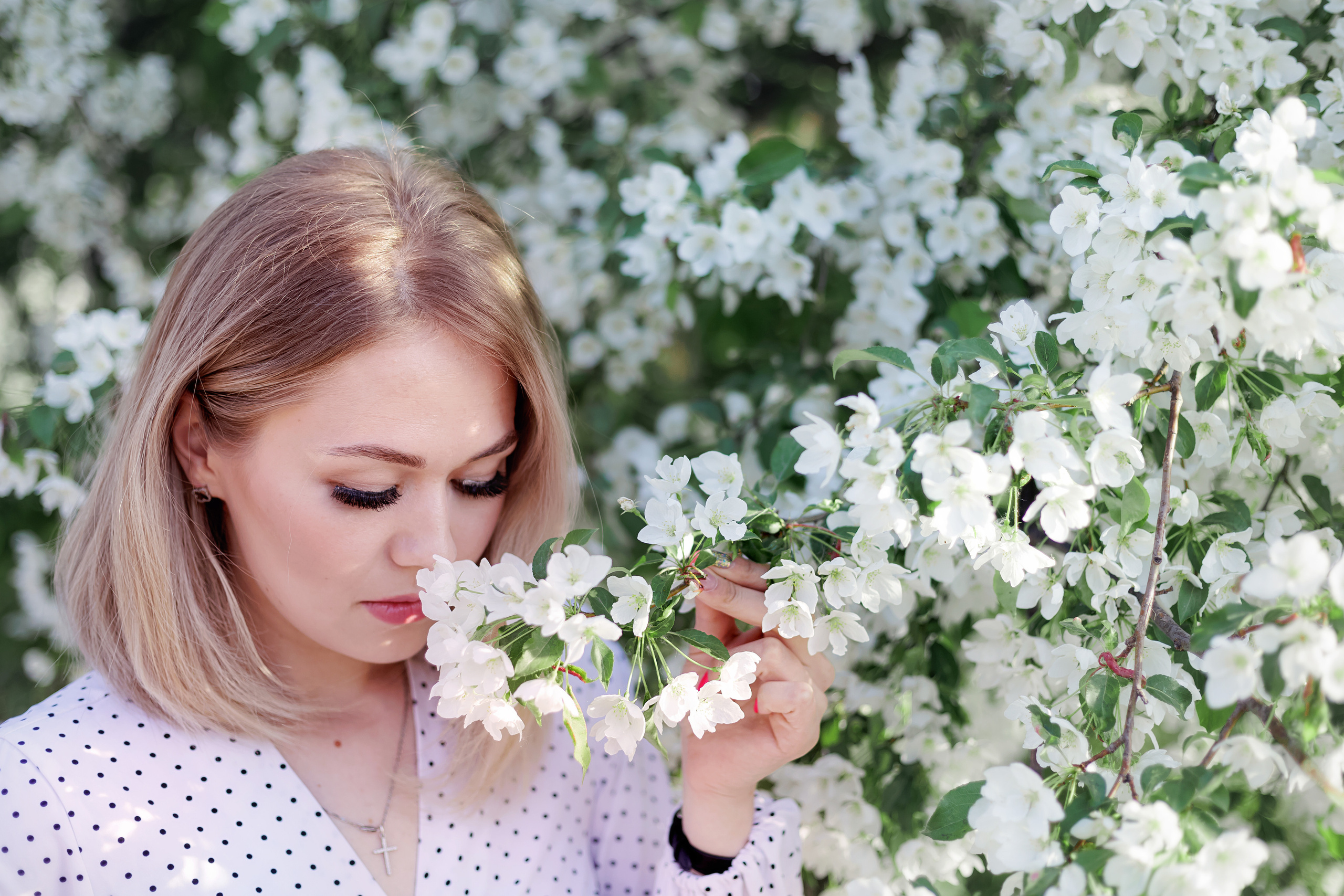 Яблони в цвету. Семейный и детский фотограф в Перми Юдинцева Юлия