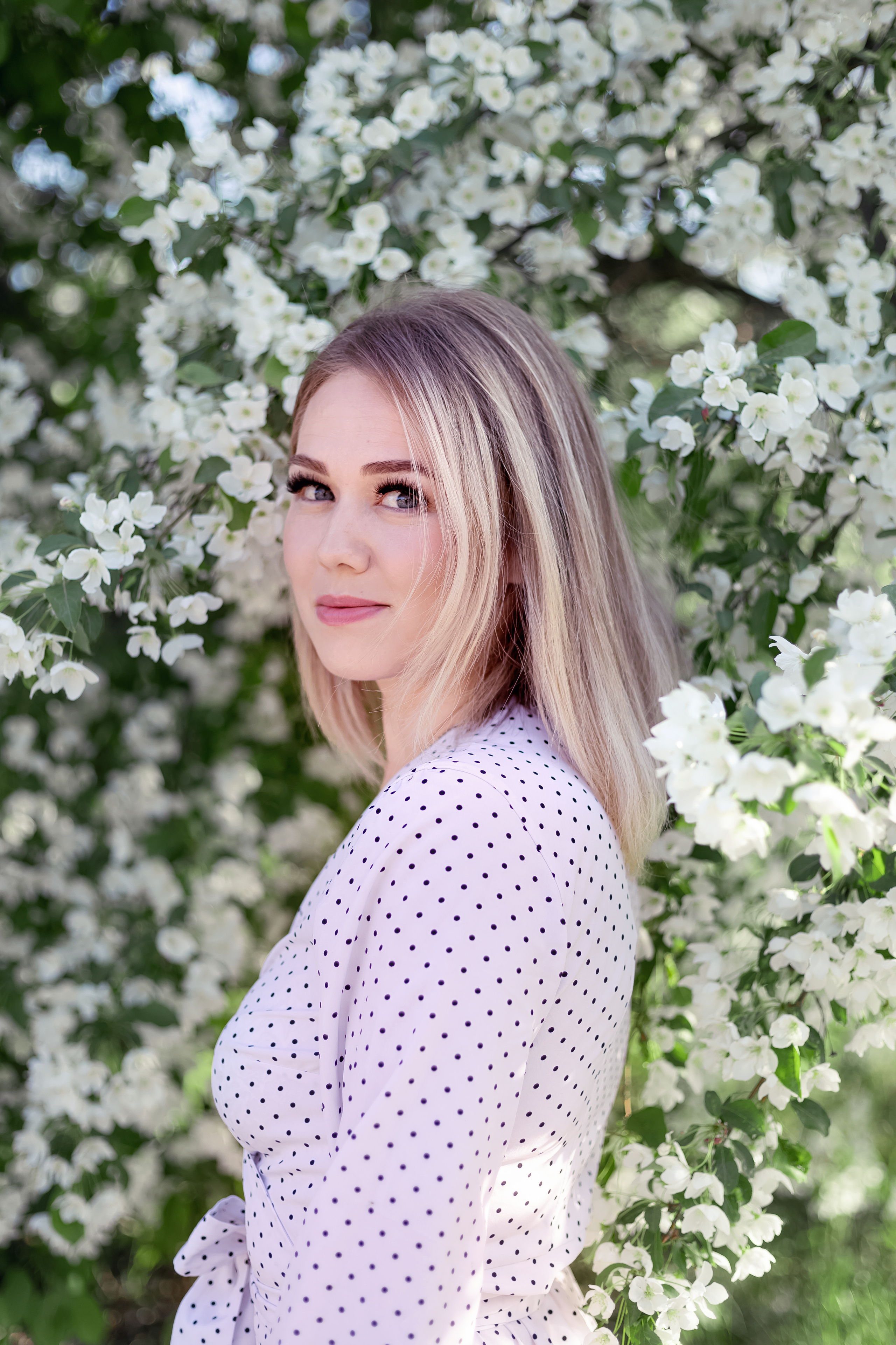 Яблони в цвету. Семейный и детский фотограф в Перми Юдинцева Юлия