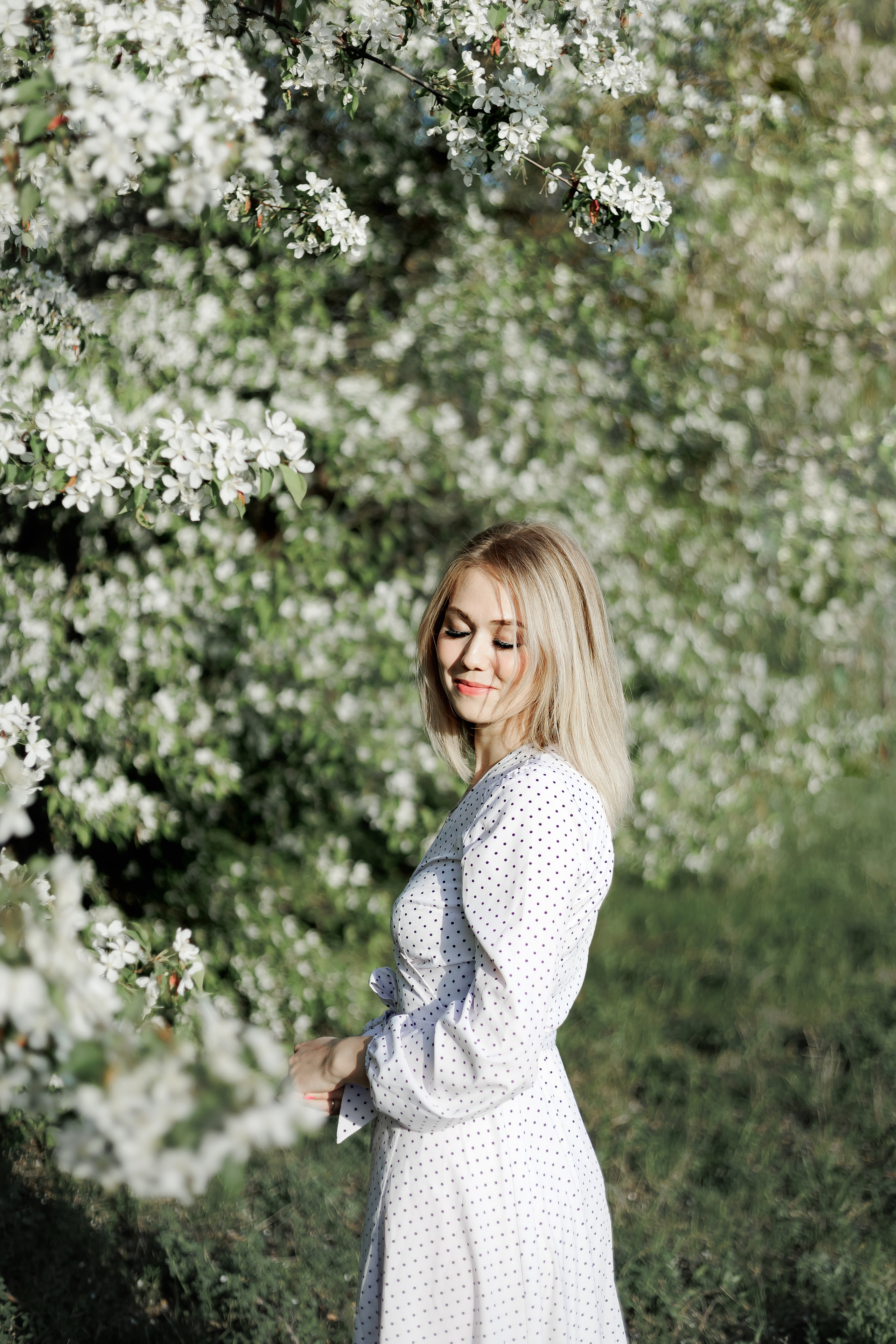 Яблони в цвету. Семейный и детский фотограф в Перми Юдинцева Юлия