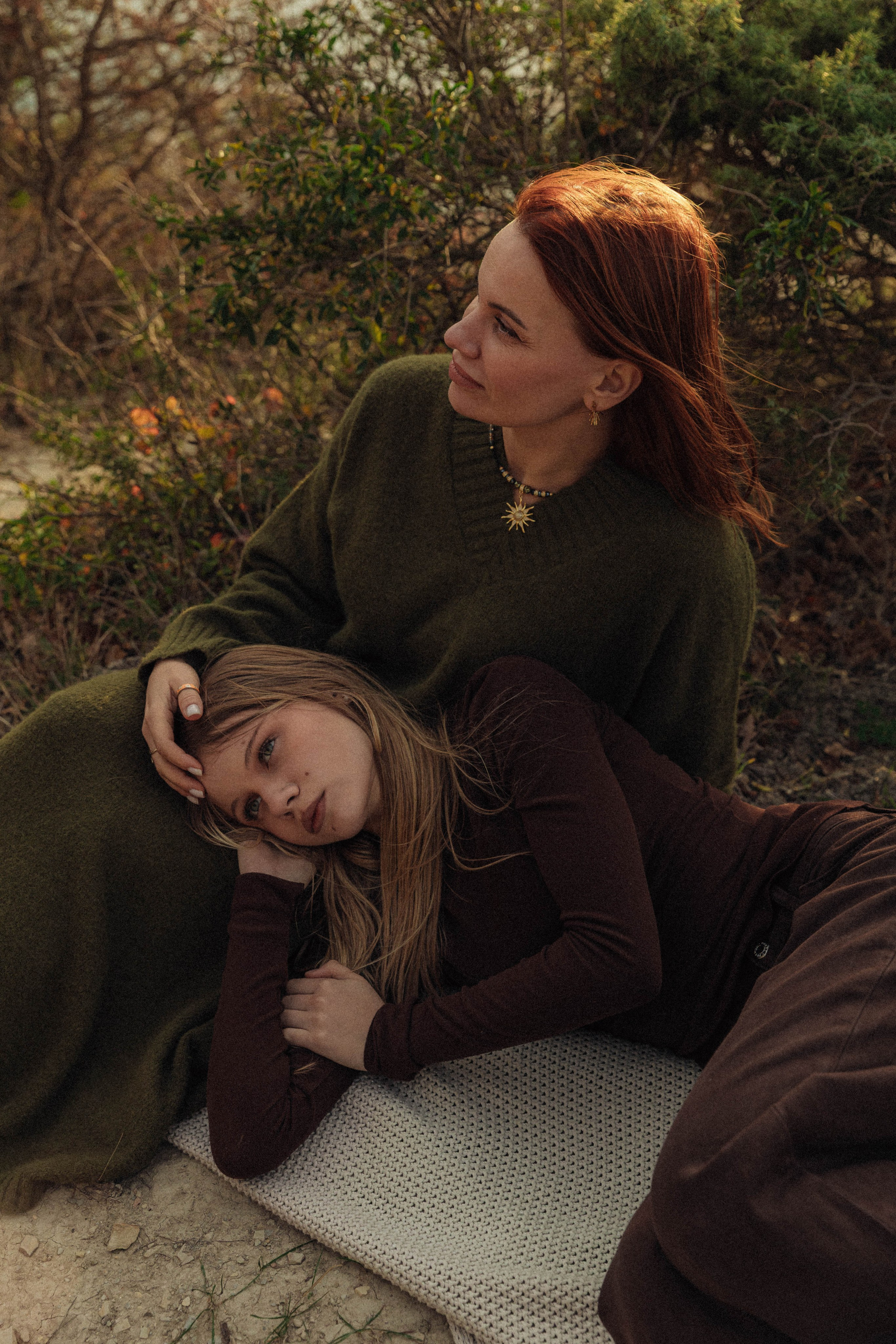 Мама с доченькой. Фотограф Трифон Мира