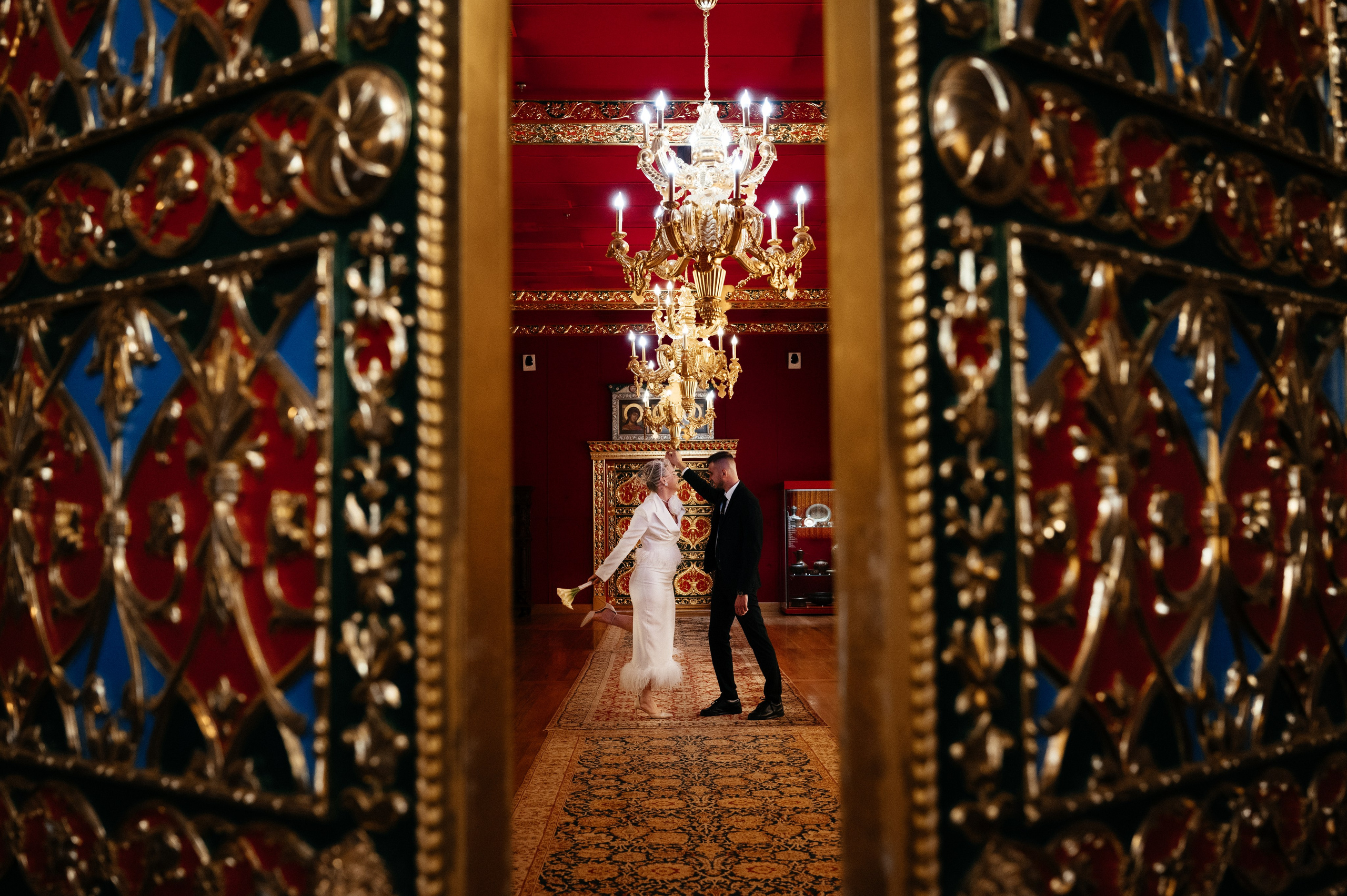 Свадебная фотосессия во Дворце Алексея Михайловича