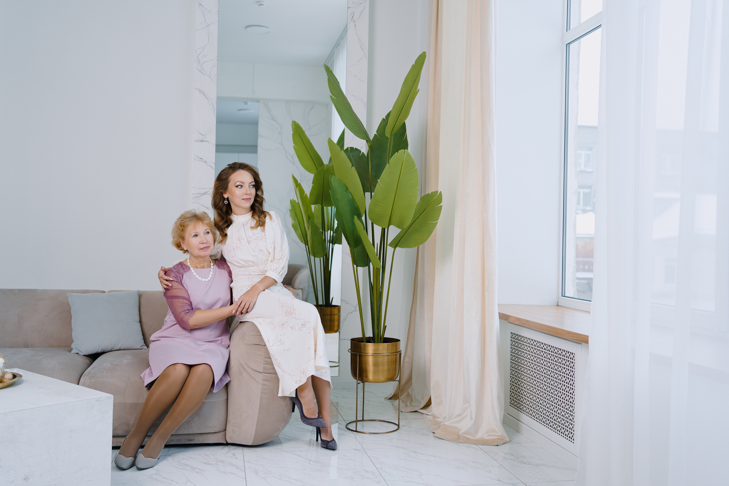 Мама и дочь. Фотограф Виктория Юленкова