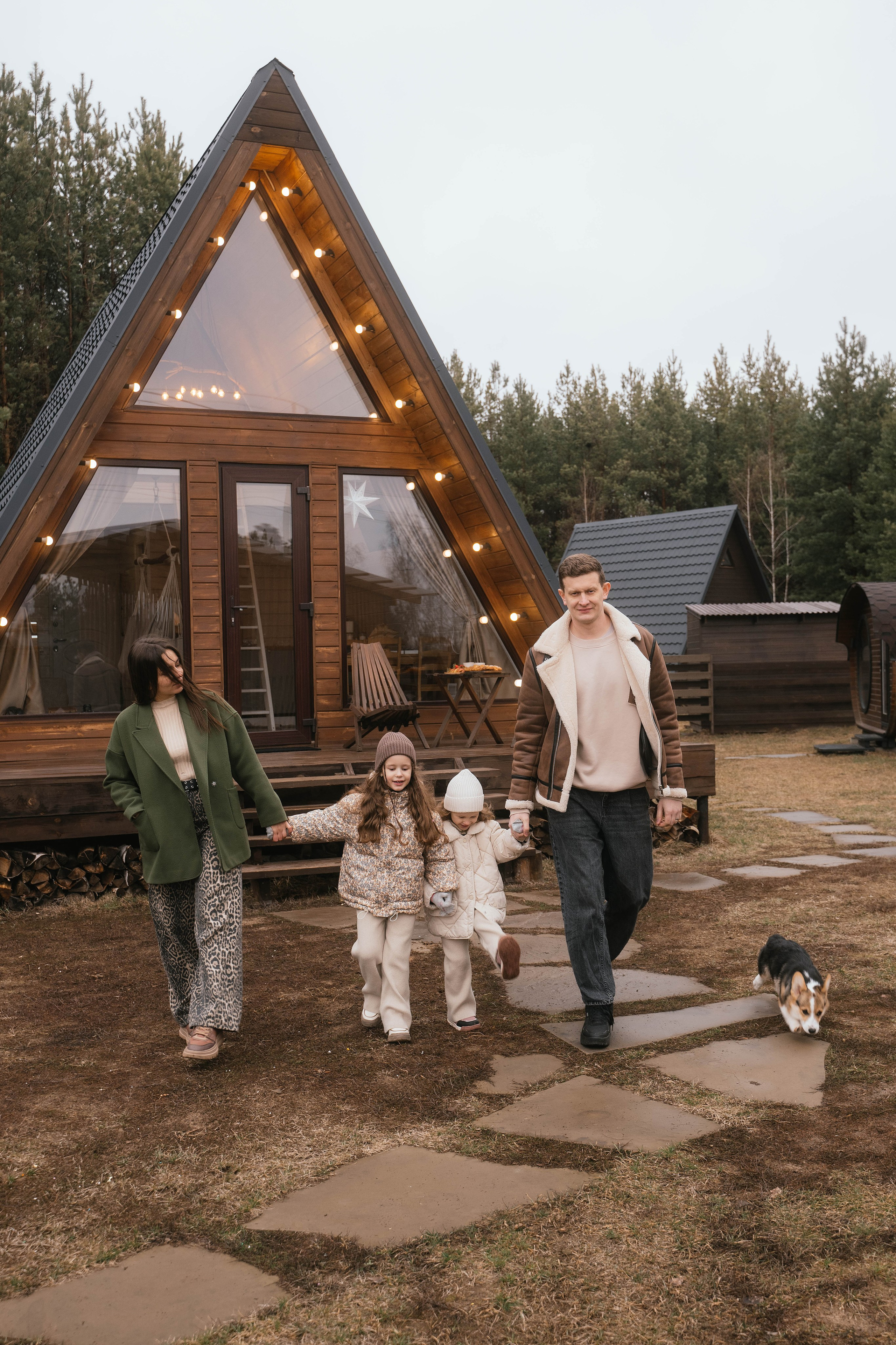 Вика, Коля, Лера, Ева и Вестар. Свадебный, семейный фотограф в Рязани Лена Брант