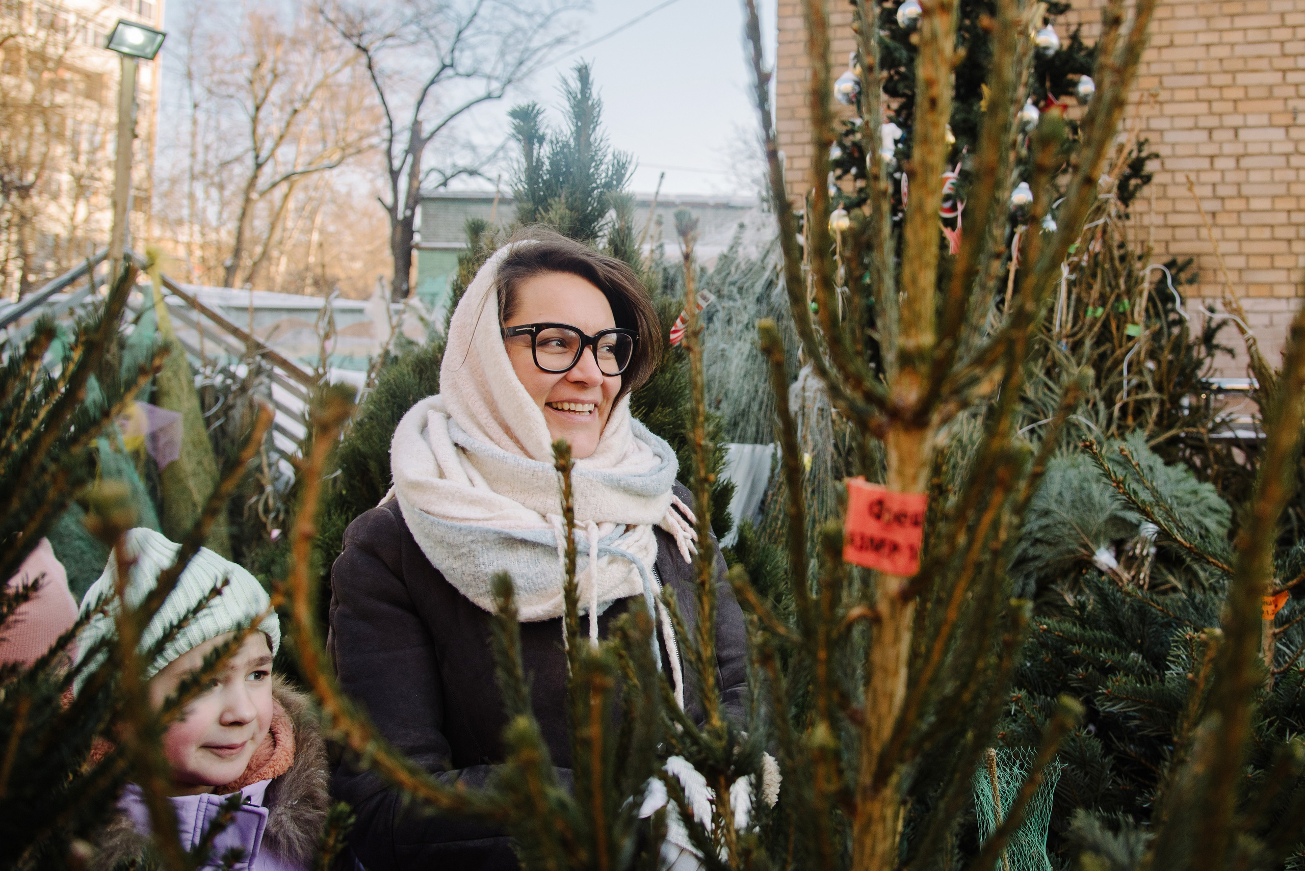Дина. Предновогоднее. Фотограф Алиса Калинина