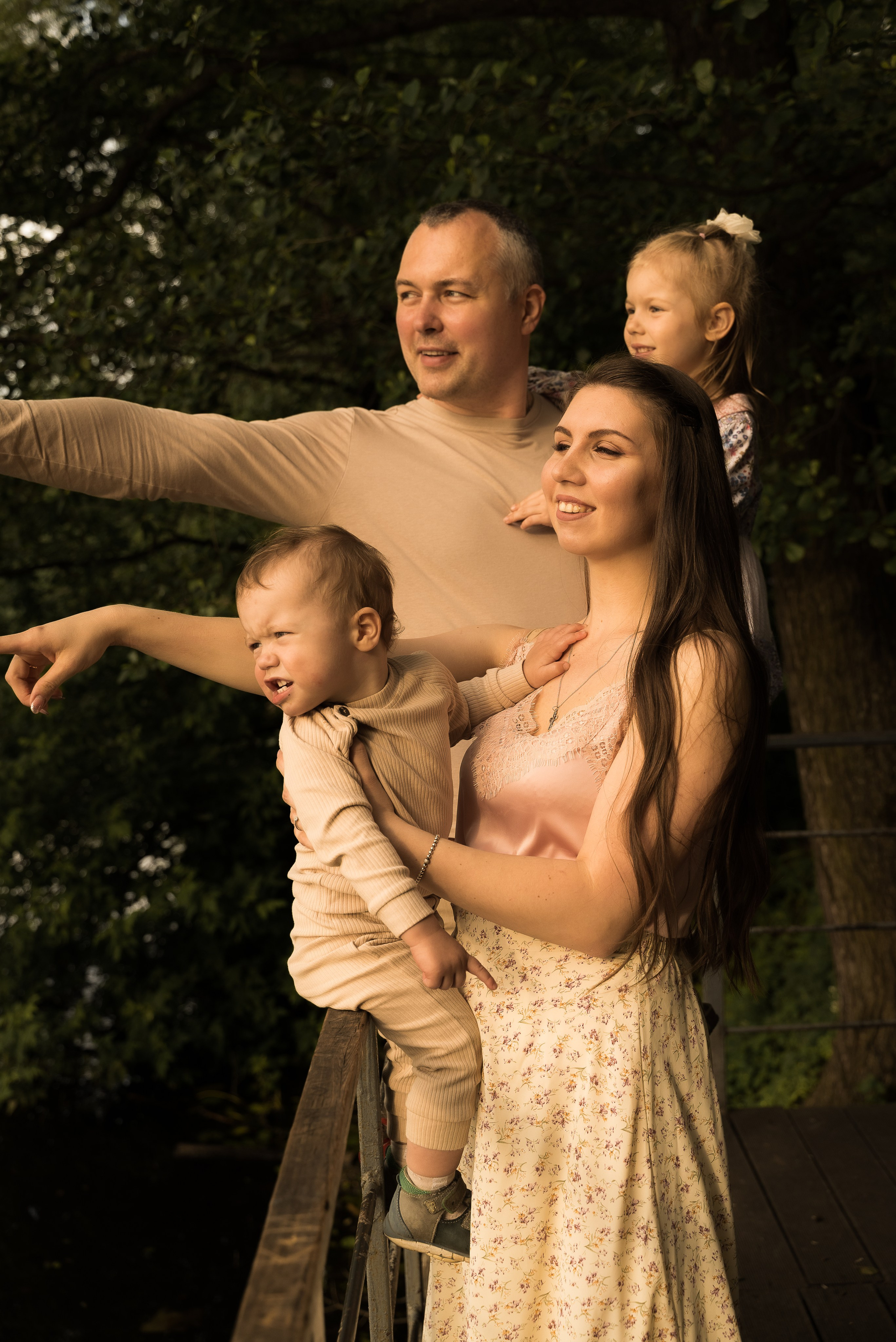 Семья Натальи. Прогулка. Фотограф Ксения Огородова портфолио