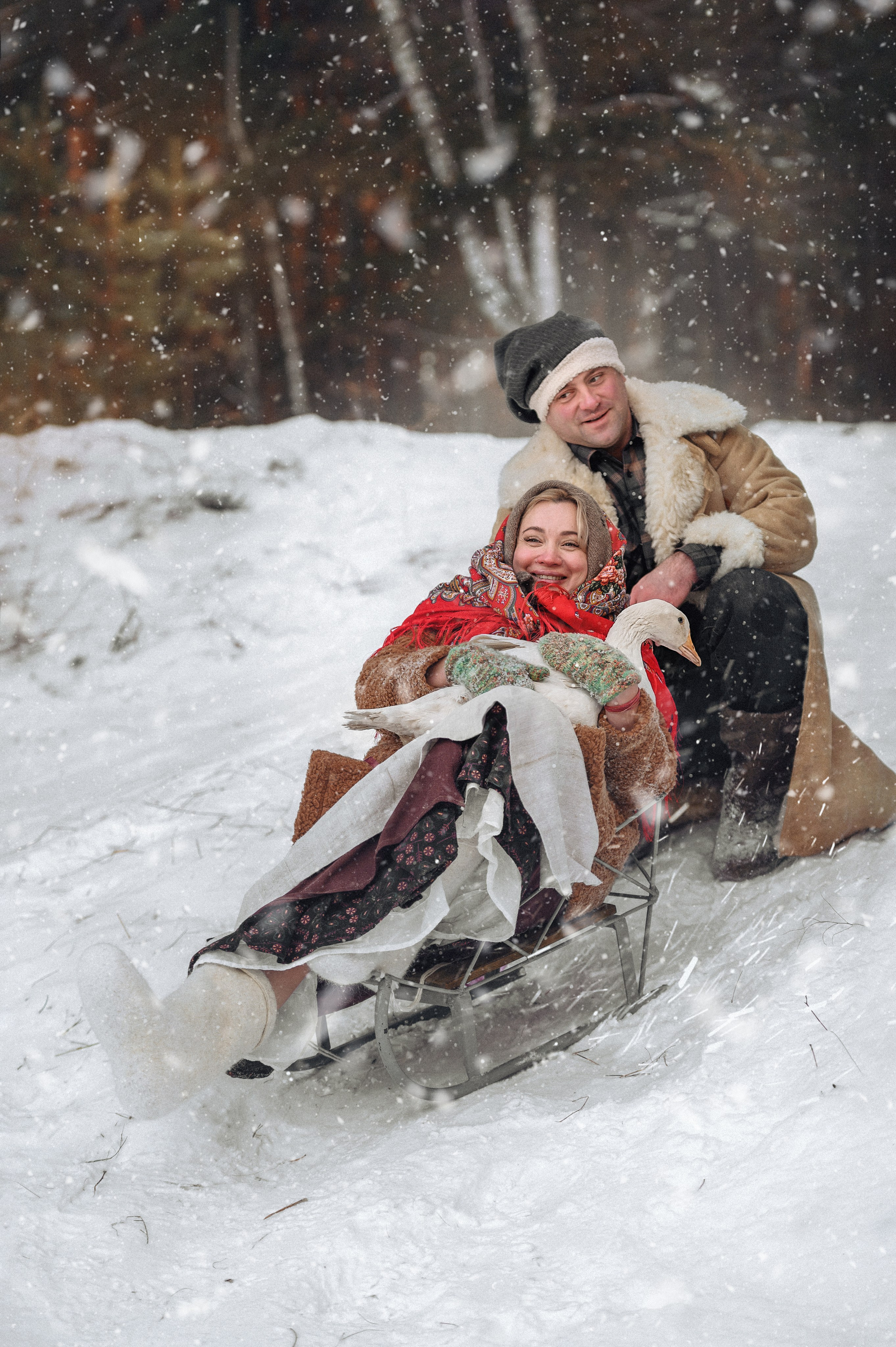 ЛЮБОВЬ и ГУСЫНЯ. Семейный и детский фотограф в Канске и Канском р-не, Красноярск и