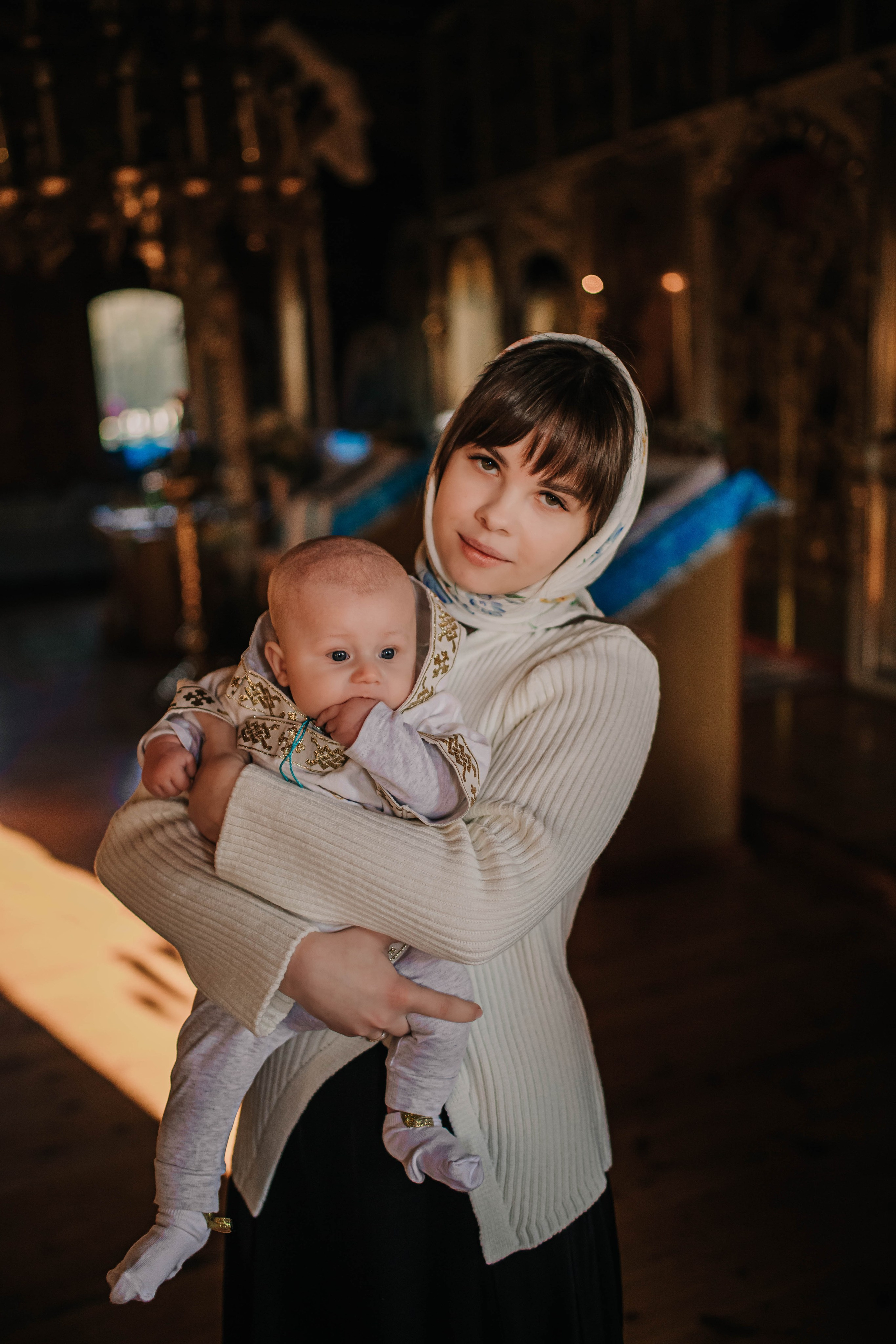 Крещение Дмитрия. Фотограф Дарья Маташкова