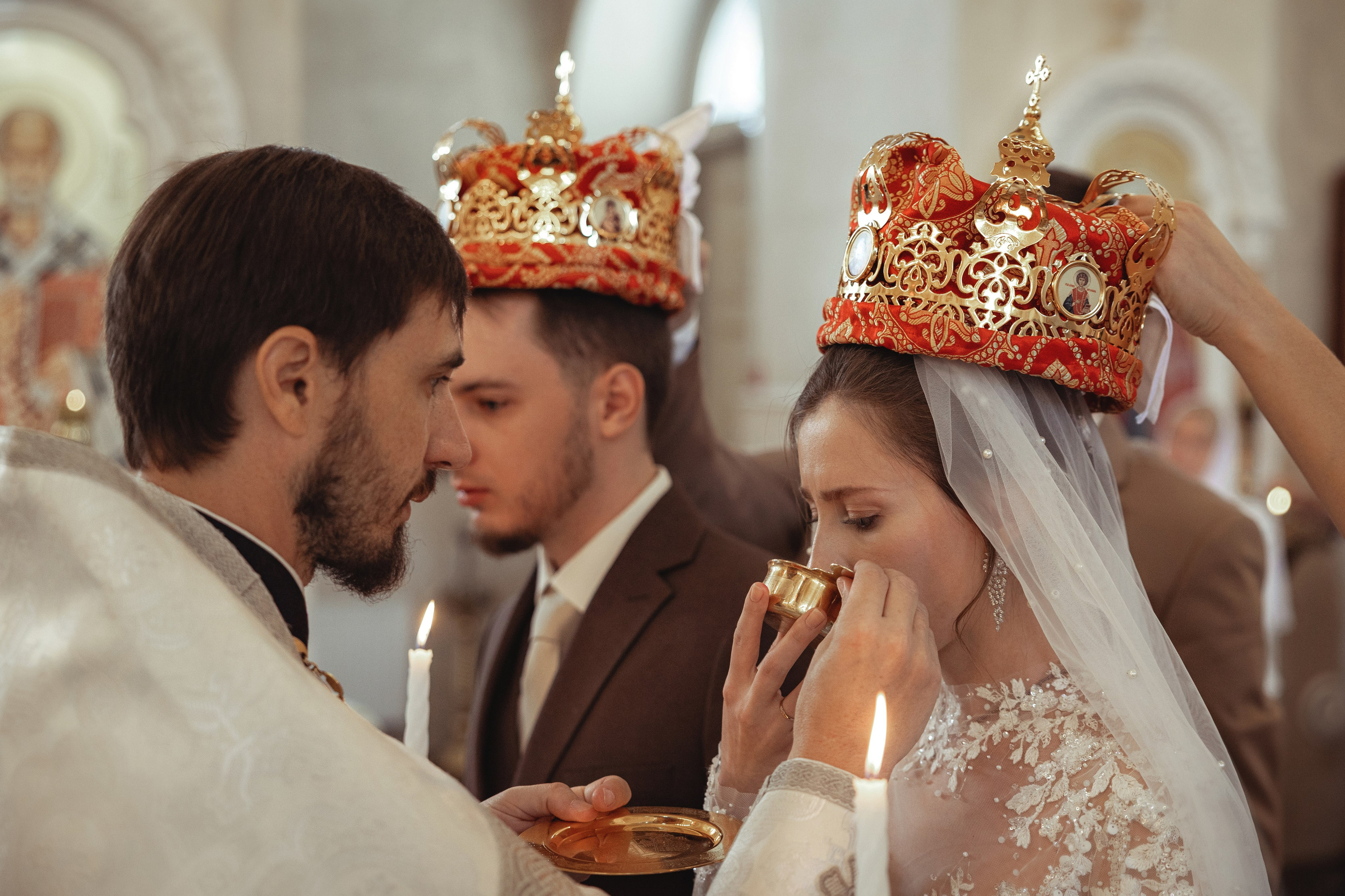Таинство Венчания Игоря и Ксении. Храм Александра Невского. Славянск-на-Кубани. Фотограф на Крещение и Венчание Краснодарский край — Гранкина Юлия