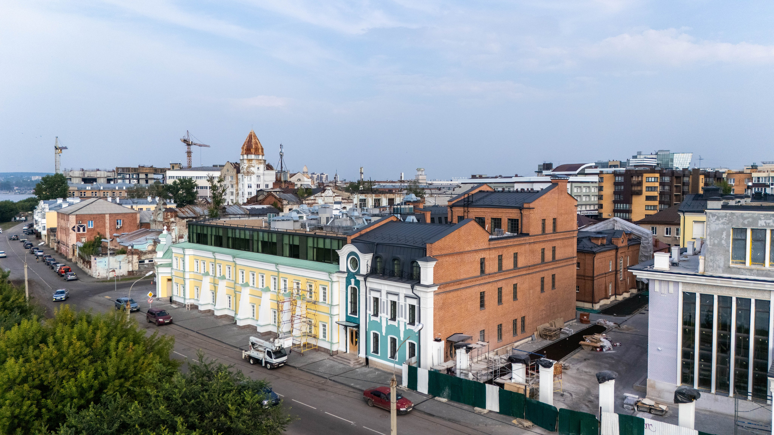 Строительные объекты. Фотограф, видеограф и пилот дрона на Байкале
