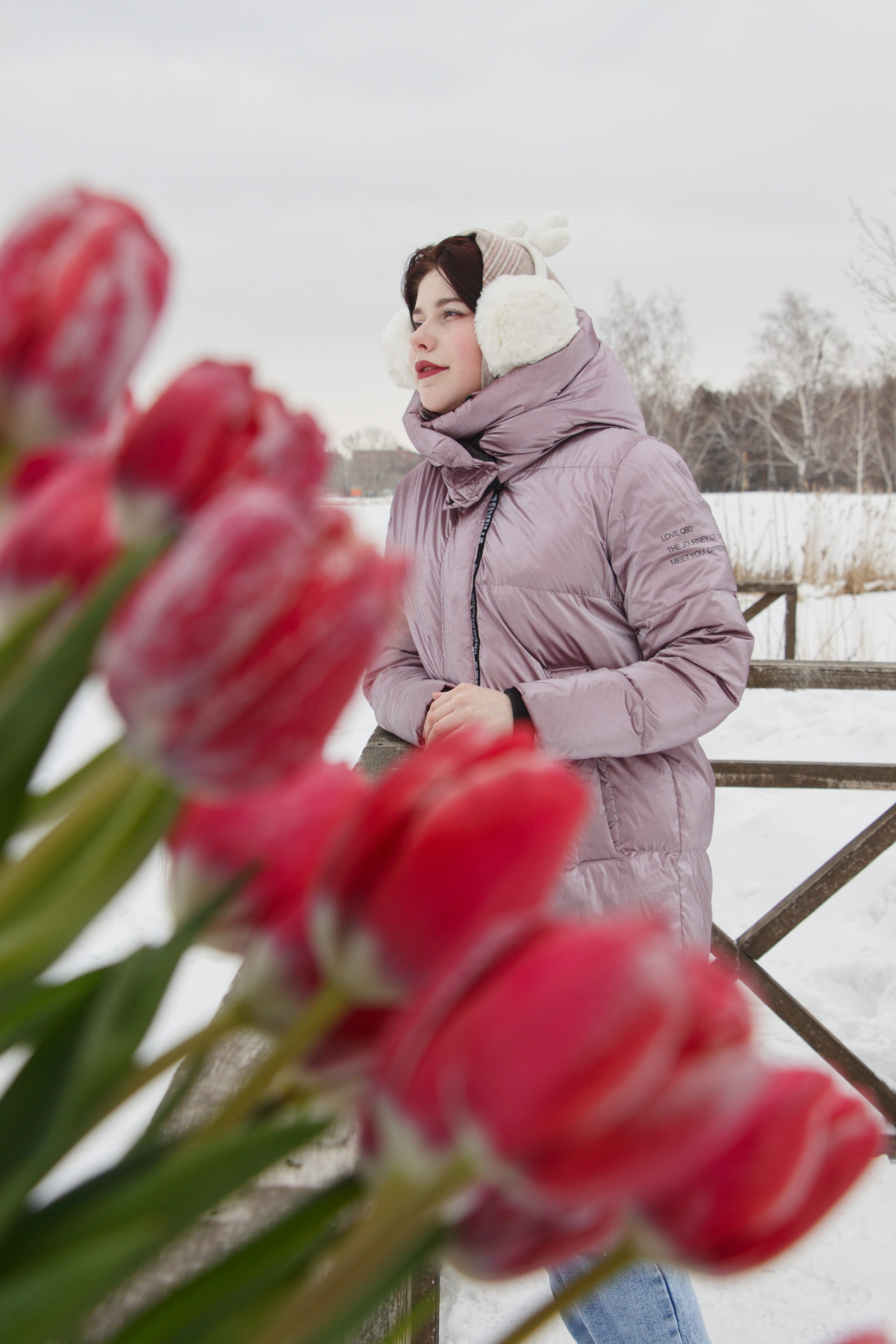 Нежная Маша с тюльпанами…. Творческая, семейная Фотосъемка ДоброДарова Елена Омск