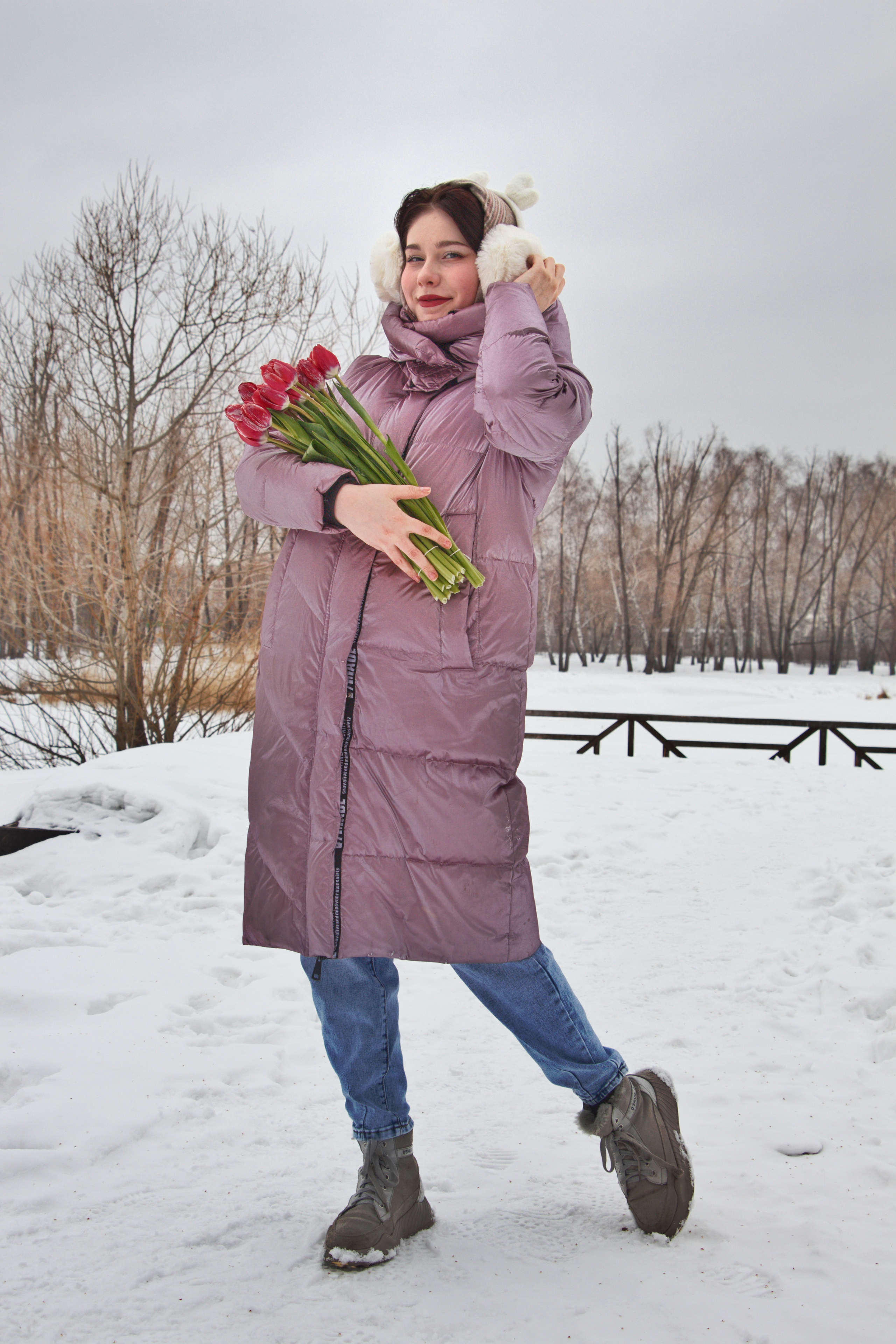 Нежная Маша с тюльпанами…. Творческая, семейная Фотосъемка ДоброДарова Елена Омск