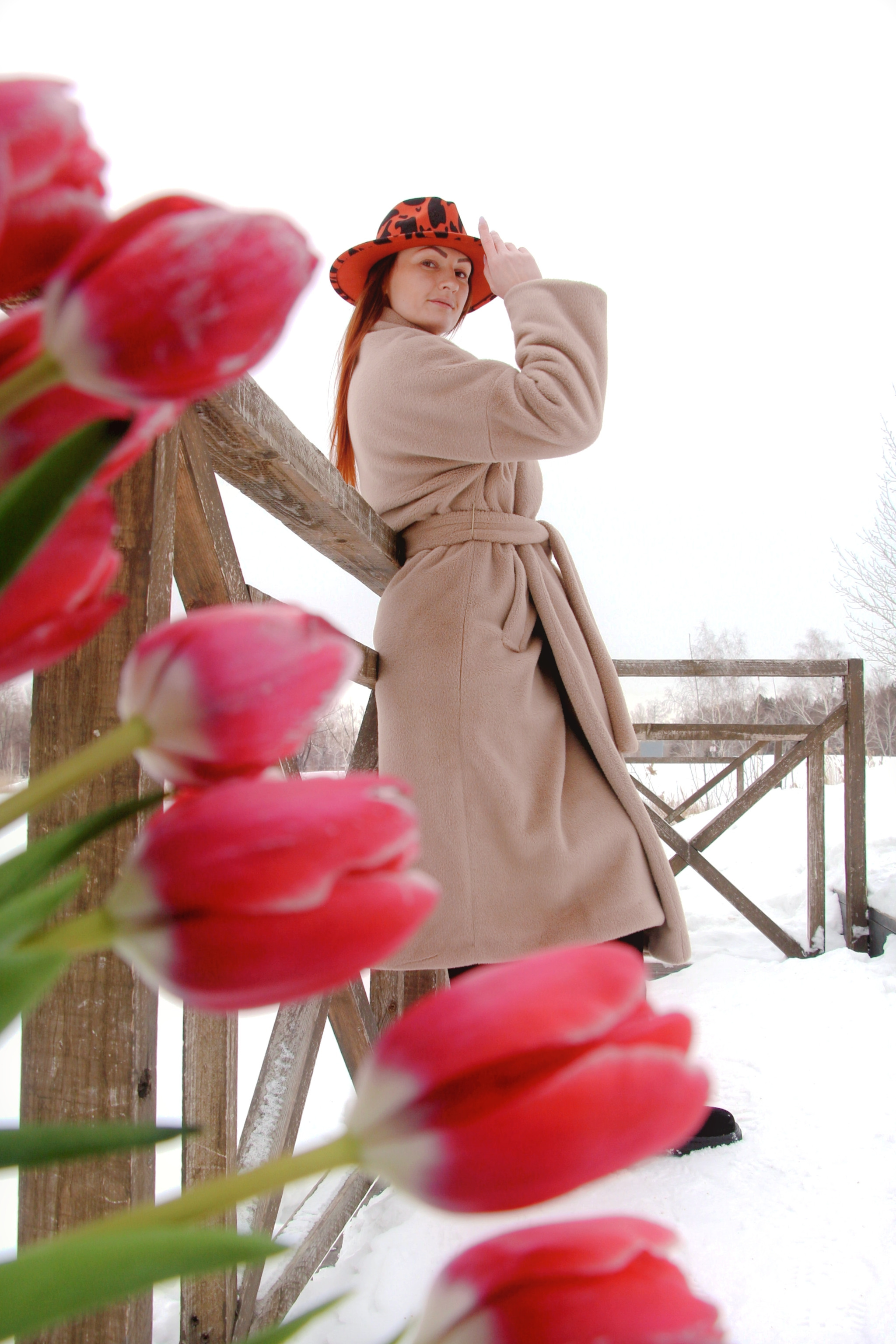 Обоятельная Виктория с букетом тюльпанов…. Творческая, семейная Фотосъемка ДоброДарова Елена Омск