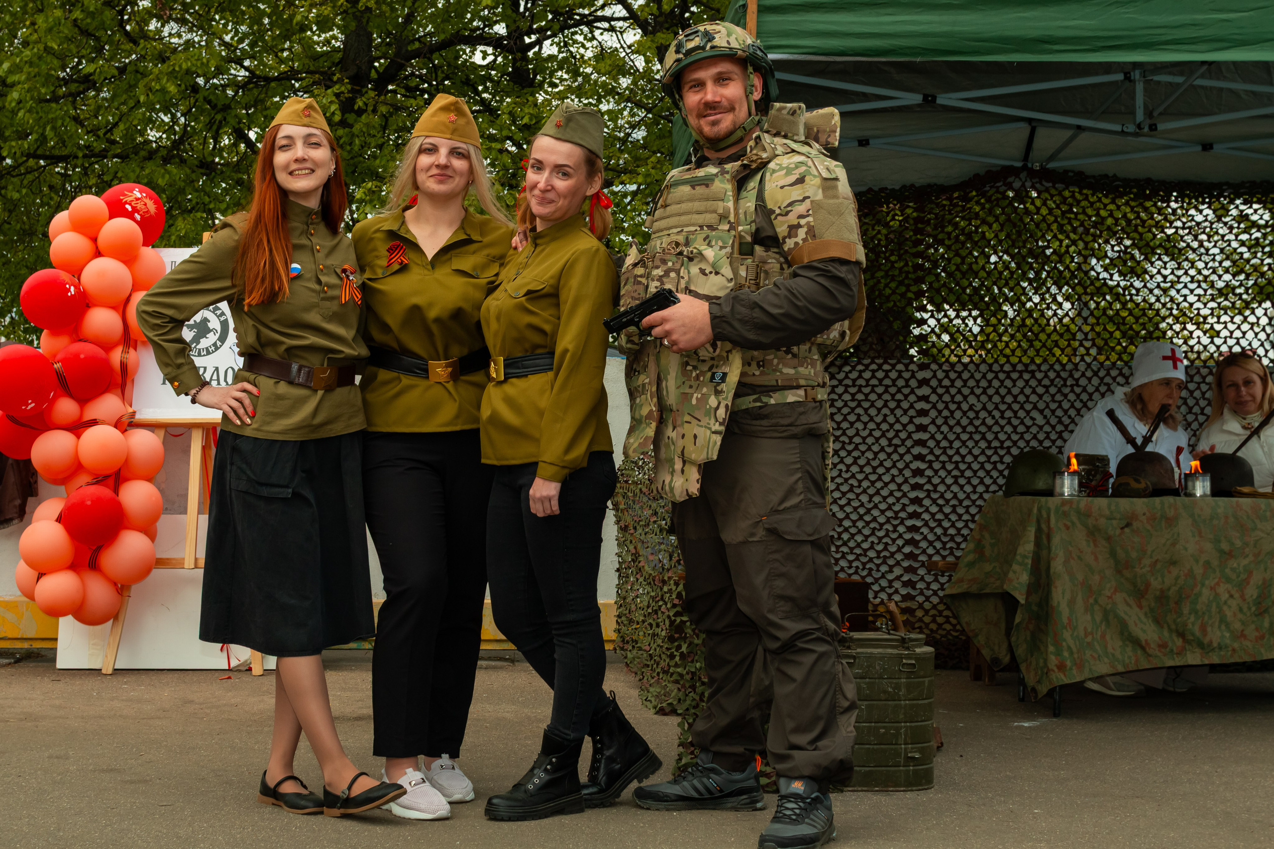 Репортаж с 9 мая 2025 года, День Победы! ВАО Москва. Фотограф Илья Варакин