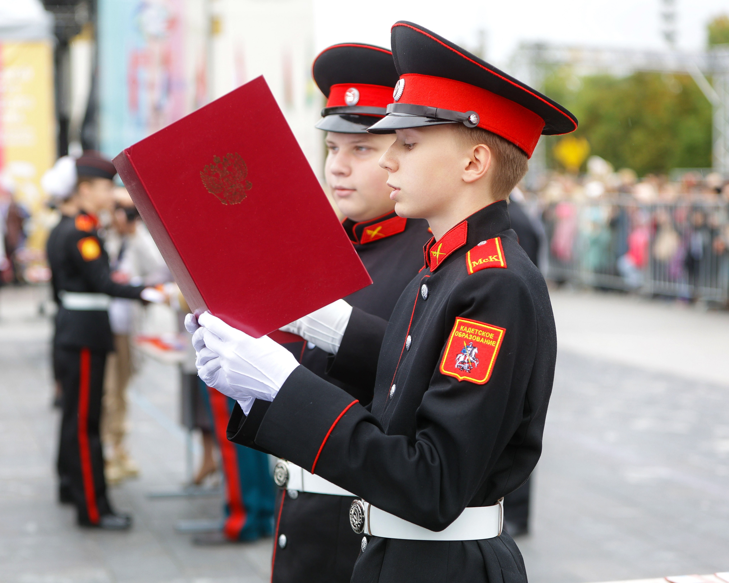 Посвящению в кадеты в Первом Московском кадетском корпусе, Дипломатической кадетской школы. Выпускные альбомы и школьный фотограф в Подольске, Троицке, Щербинке, Москве и Московской области