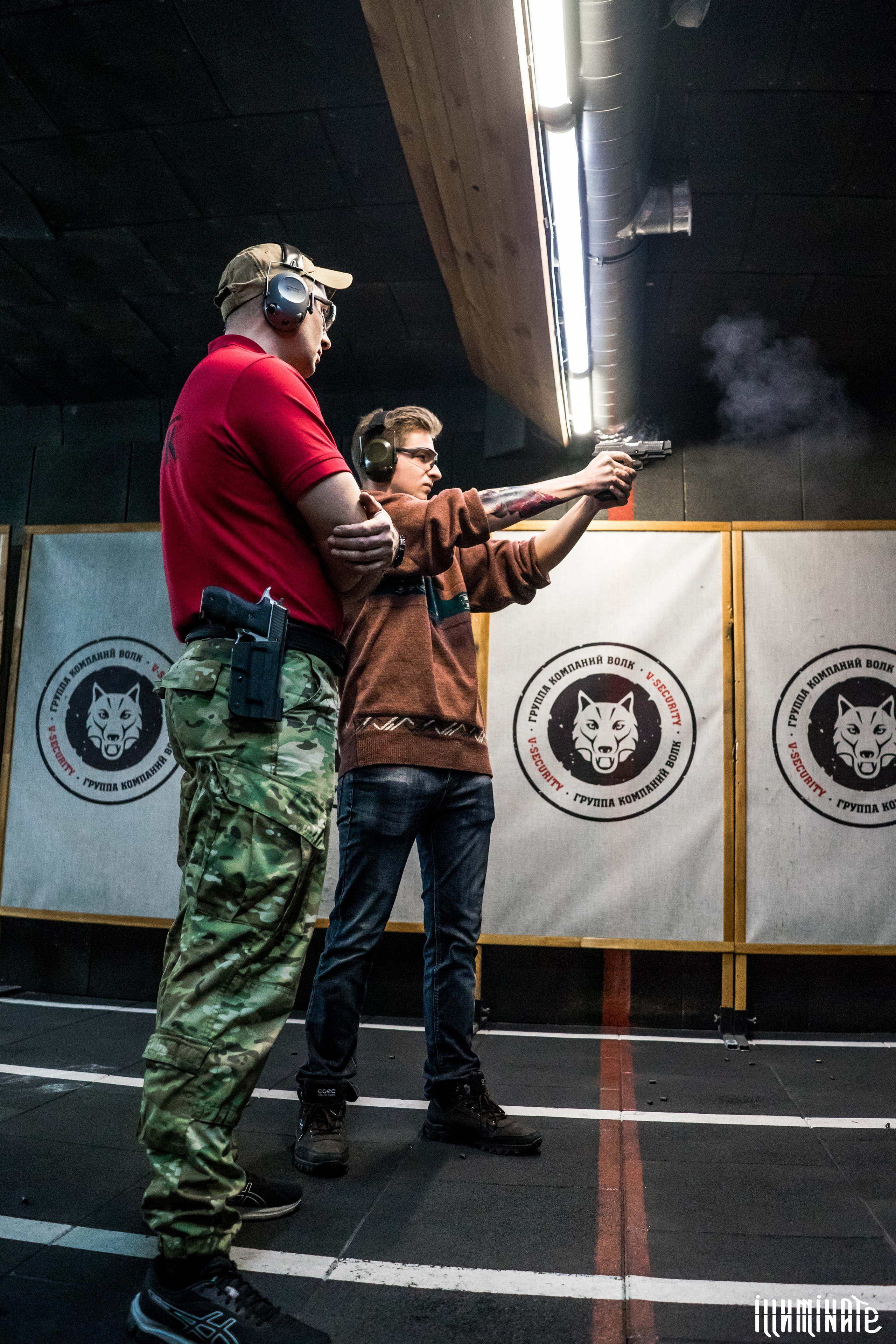 Стрелковый клуб ВОЛК. Фотограф в Воронеже Ольга Космодемьянская