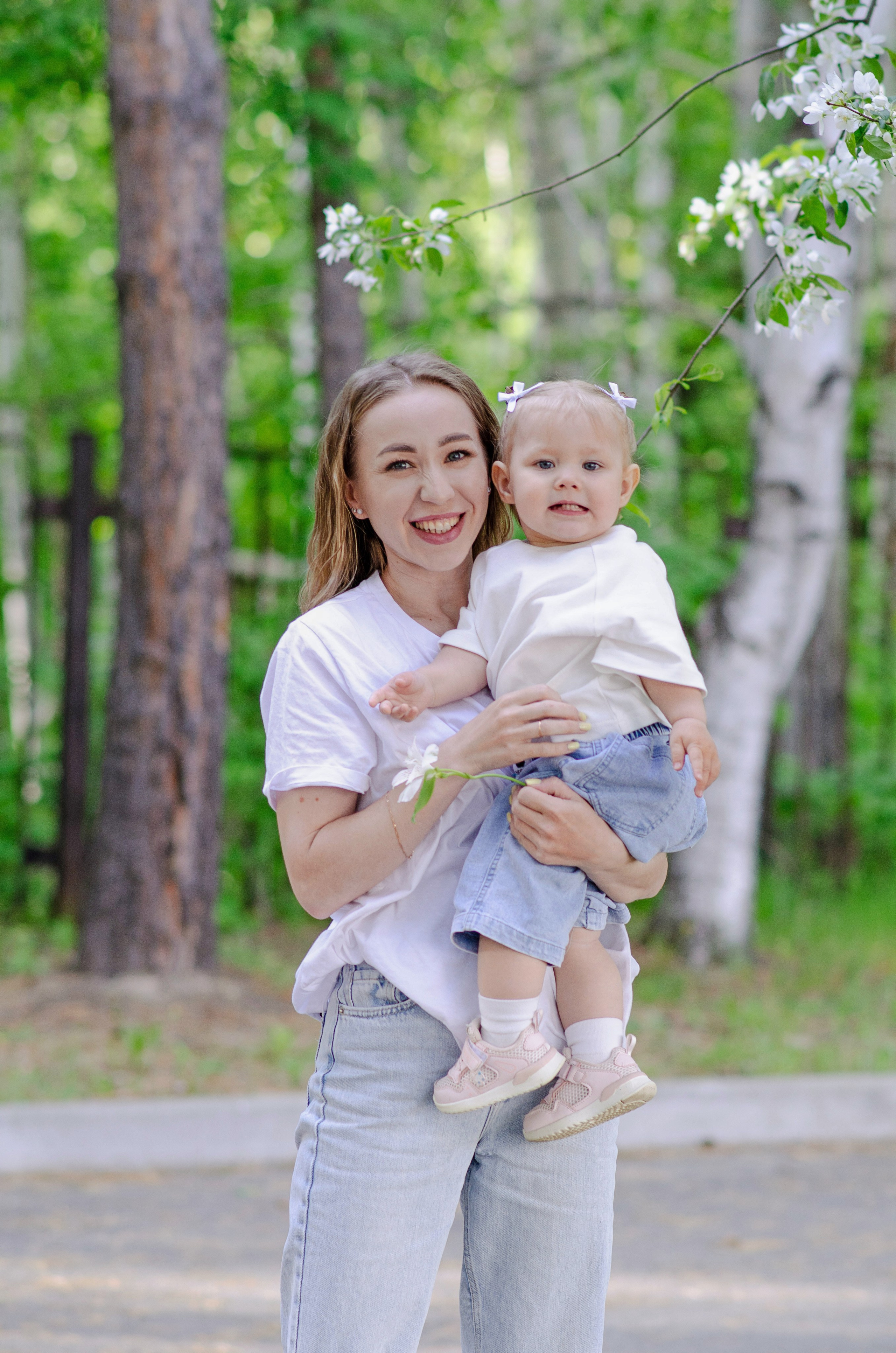 Весенняя съёмка для Юлии и Калины. Фотограф в Хабаровске