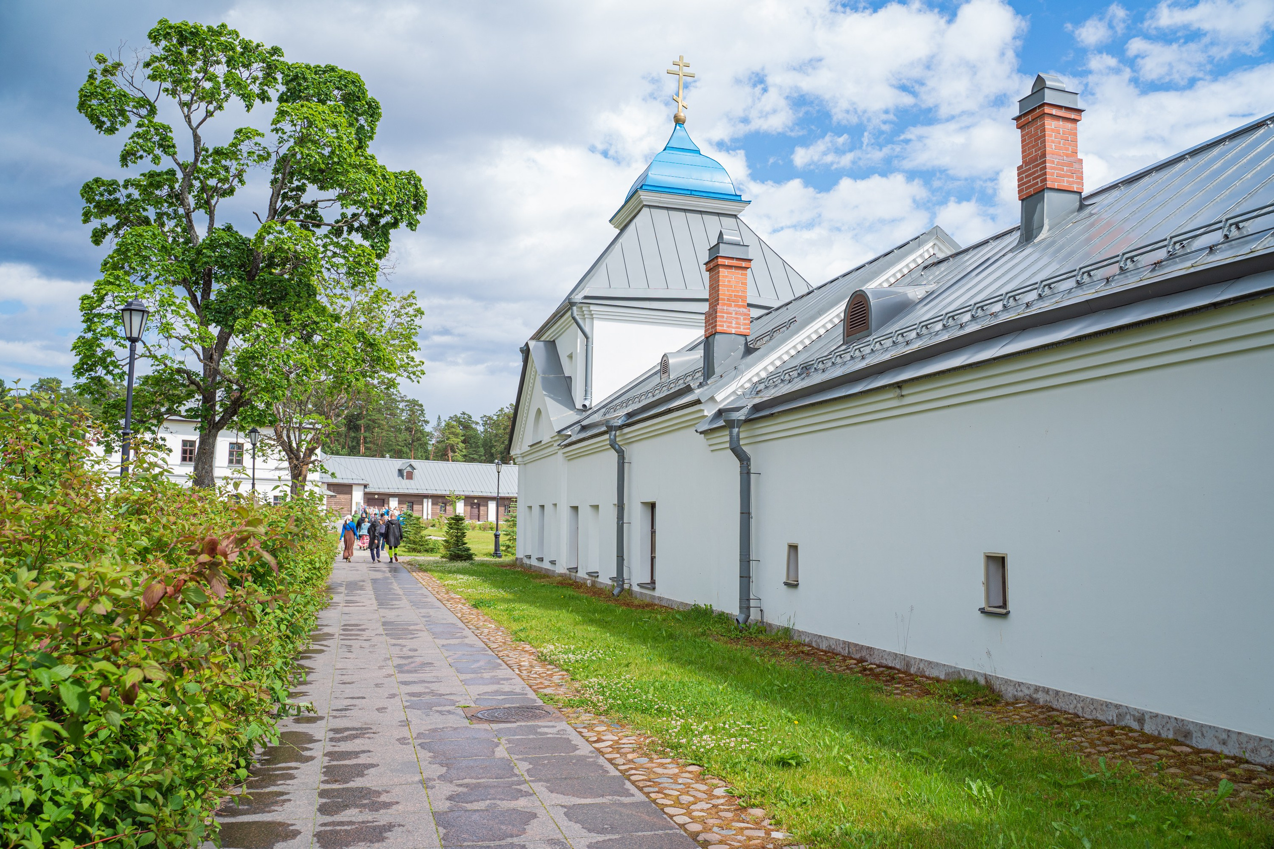 Гидровыезд в Коневский мужской монастырь. Свадебный, семейный, портретный, репортажный фотограф в Санкт-Петербурге