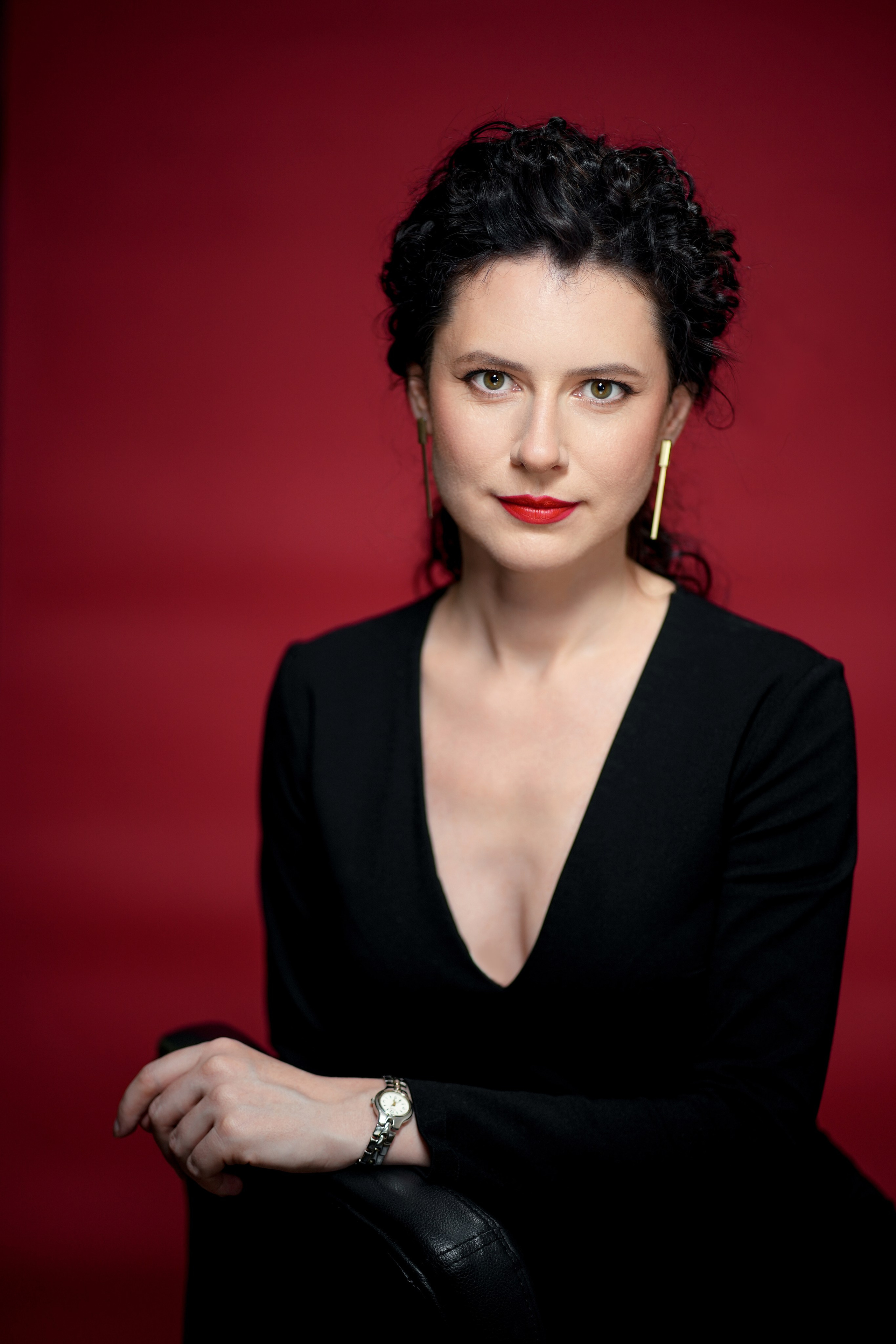 Актриса Екатерина Подзерко. Портретная съемка в Москве, студийный фотограф Игорь Фомин