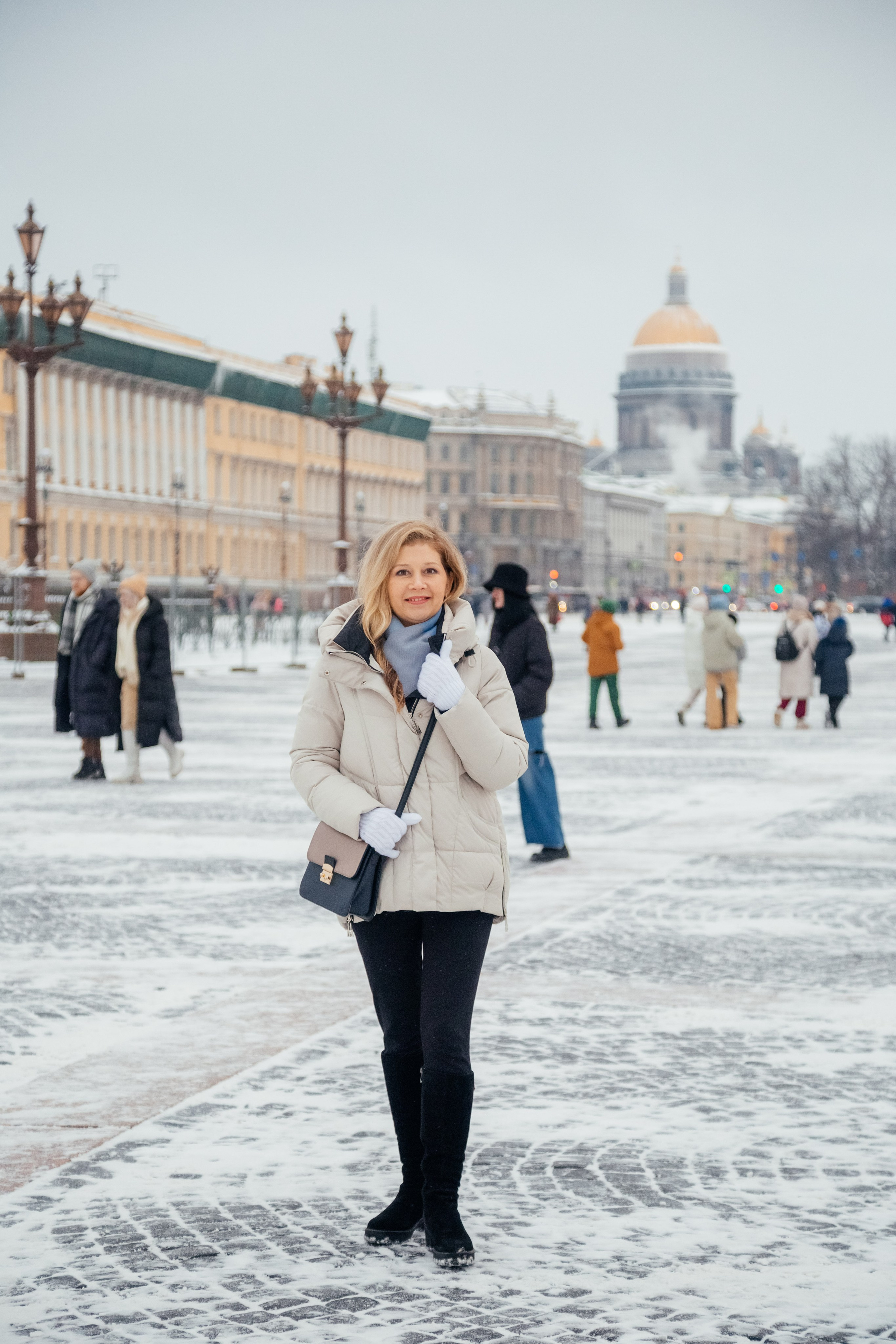 Зимний Петерург. Семейный фотограф Любовь Саркеева