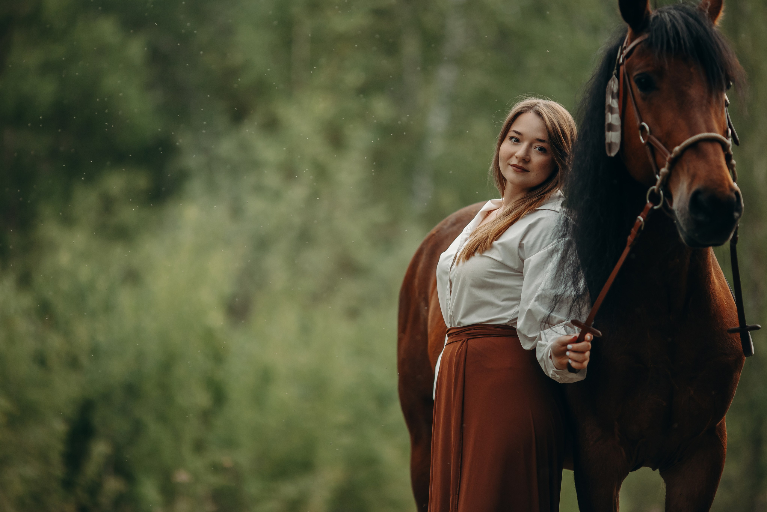 Ксения и Талисман. Анна Молчанова конный фотограф в Тюмени | фотосессии с лошадьми Тюмень