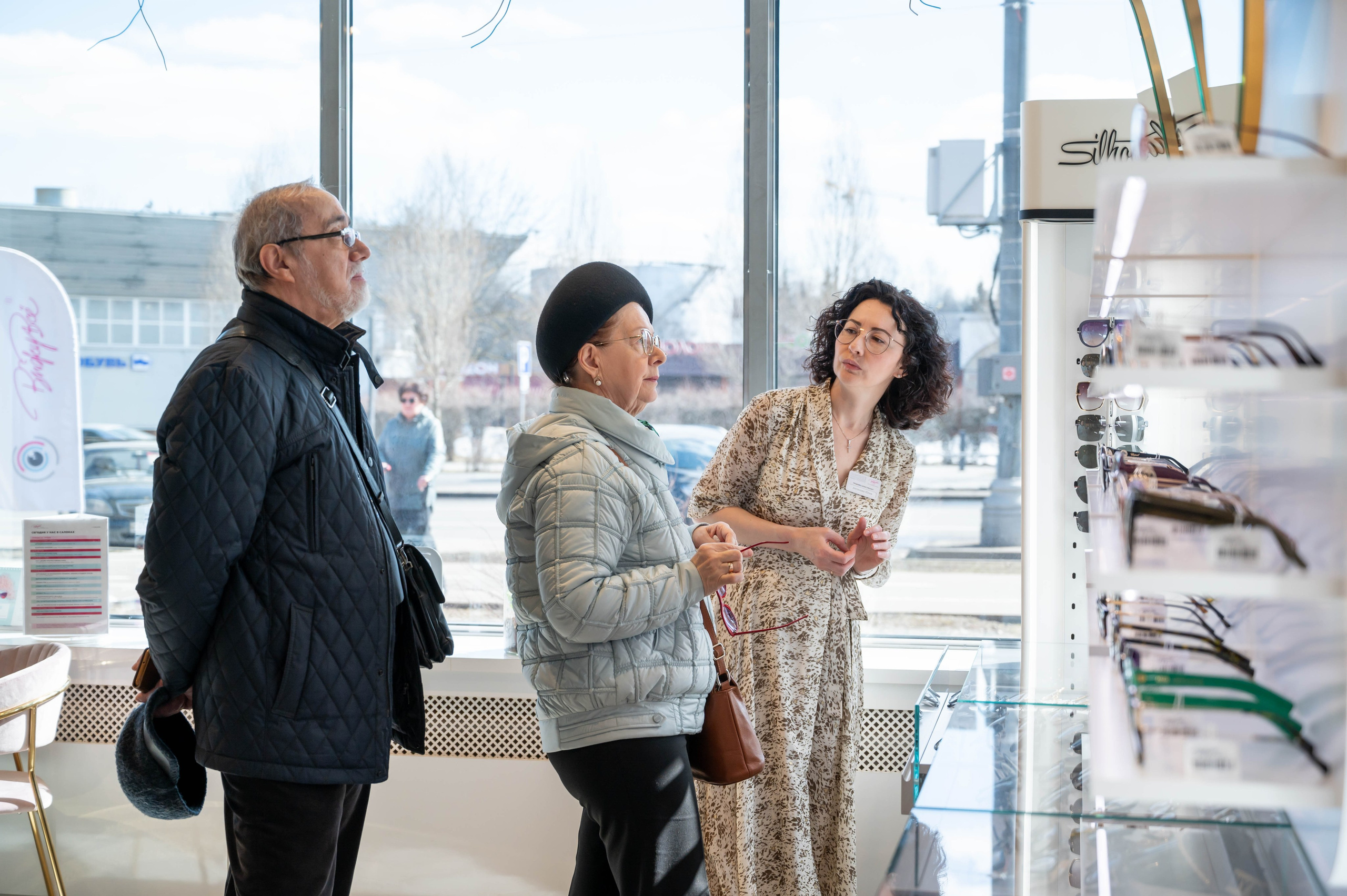 Съёмка открытия оптики