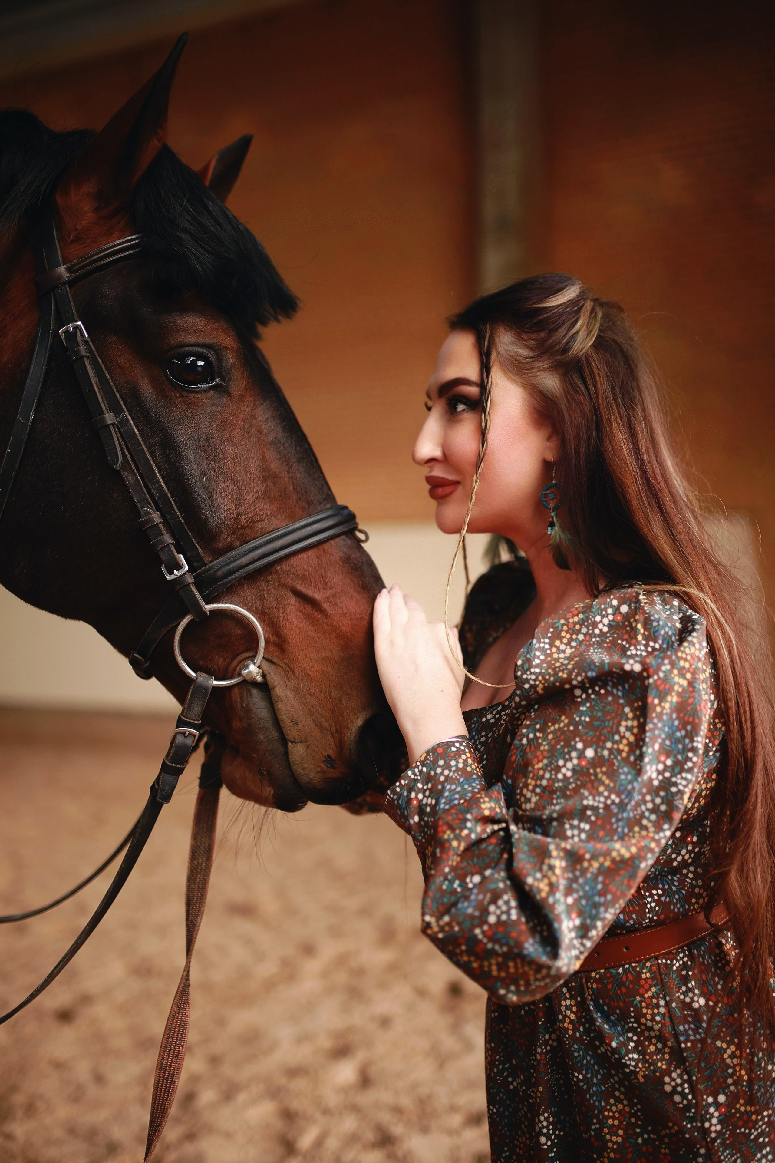 Съемка с лошадью. Фотограф в Санкт-Петербурге Анастасия Полякова