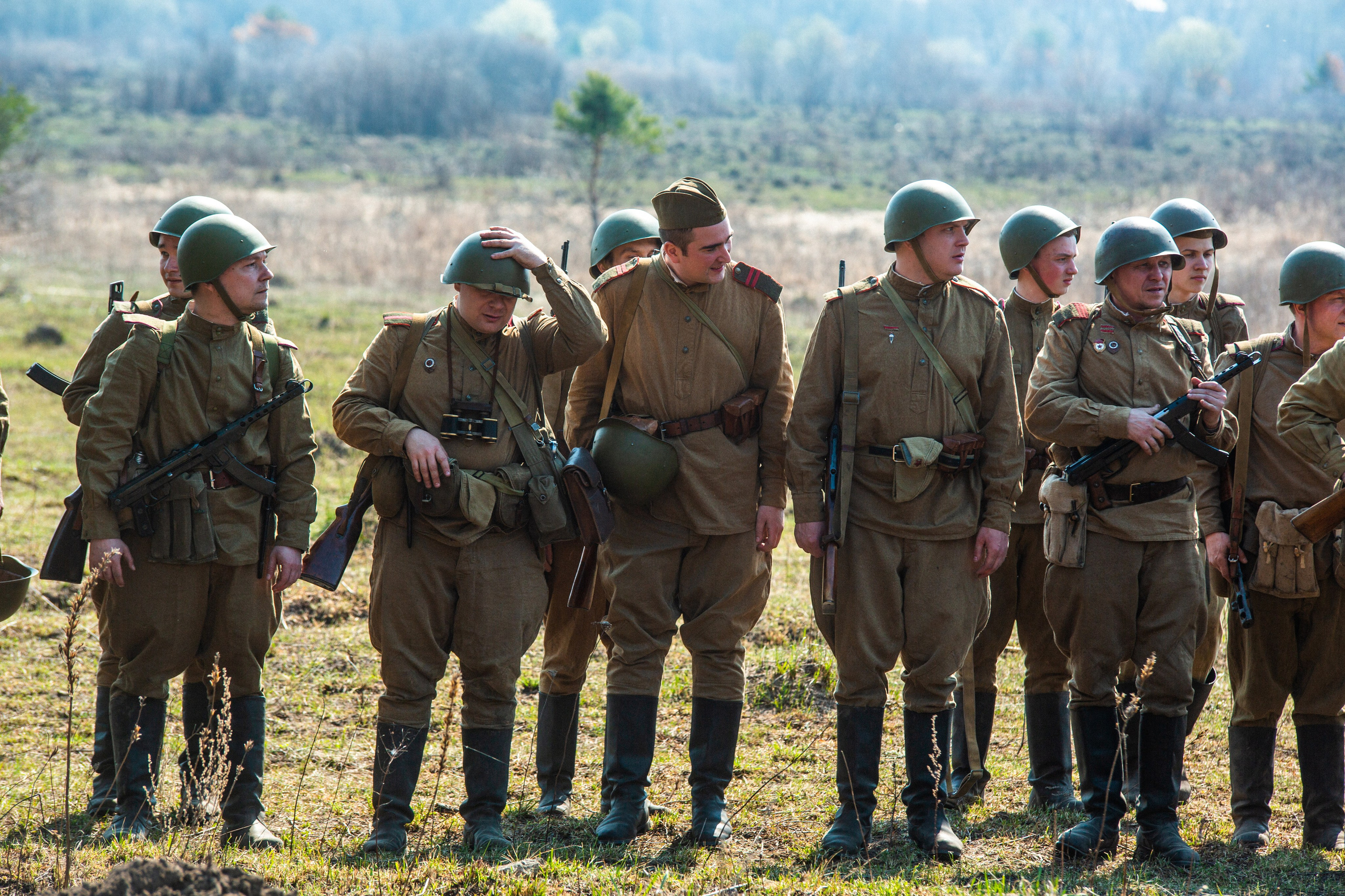 РЕКОНСТРУКЦИЯ БОЯ — ВОВ — БИТВА ЗА ГОРОД. Профессиональный фотограф в Мценске и Орловской области