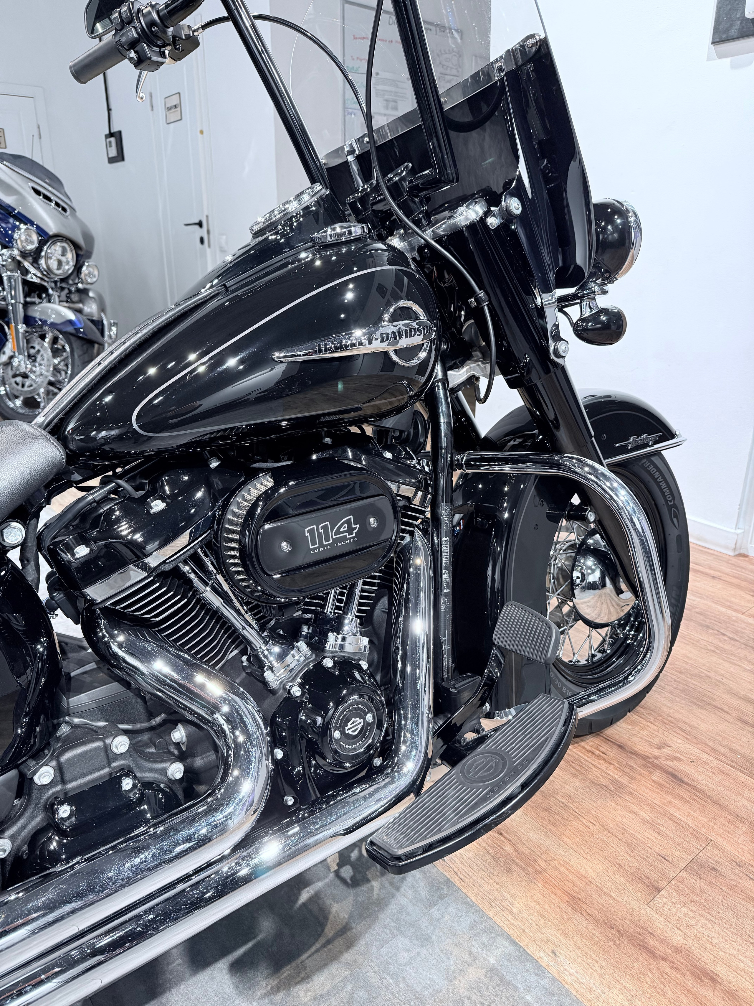 114 Heritage Black Mexican. Hello Davidson, Москва. Только хорошие мотоциклы…