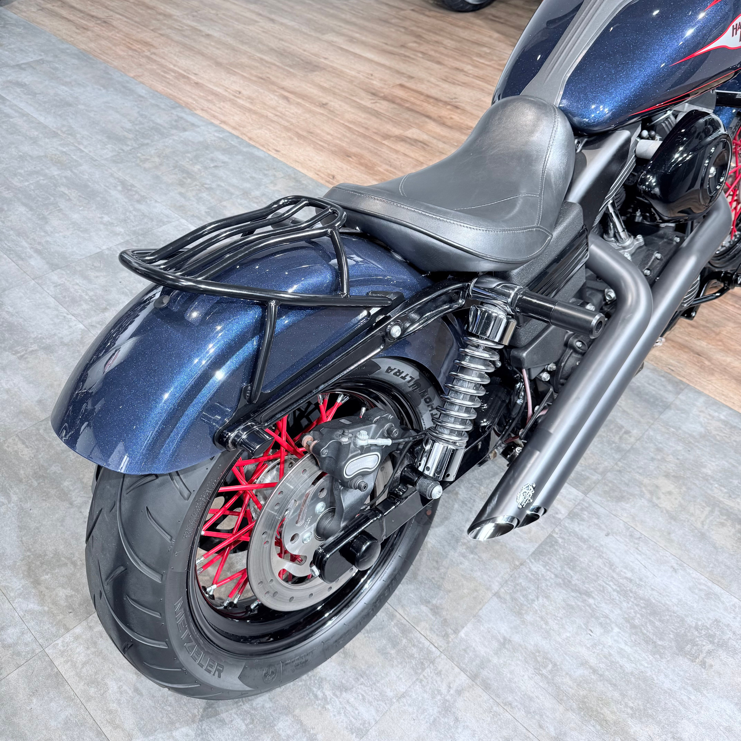 2013 Street Bob АВS Сlub-Style Blue. Hello Davidson, Москва. Только хорошие мотоциклы…