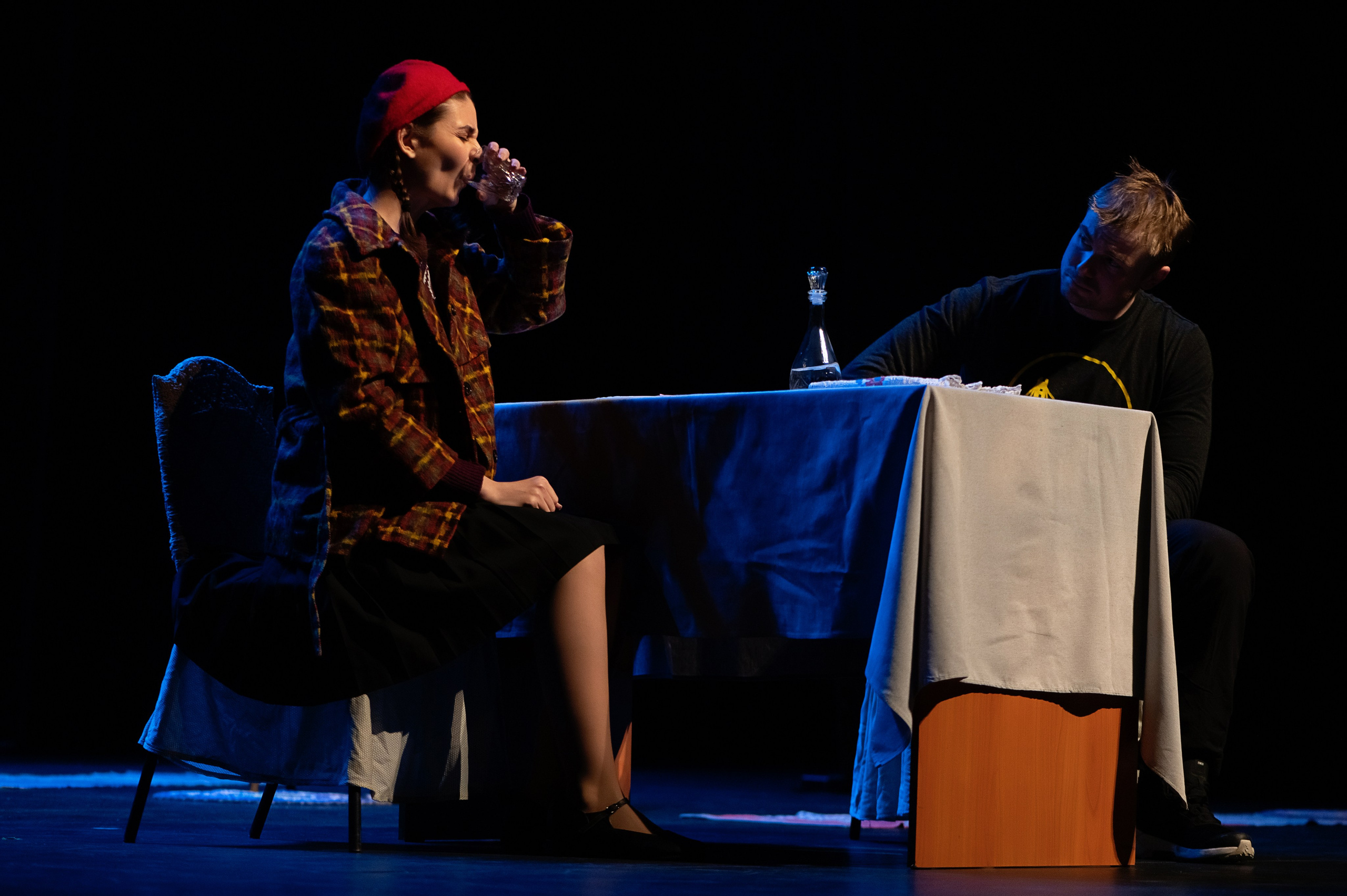 Спектакль «Вот и свела судьба нас». Фотограф в Москве, Оксана Ребристая