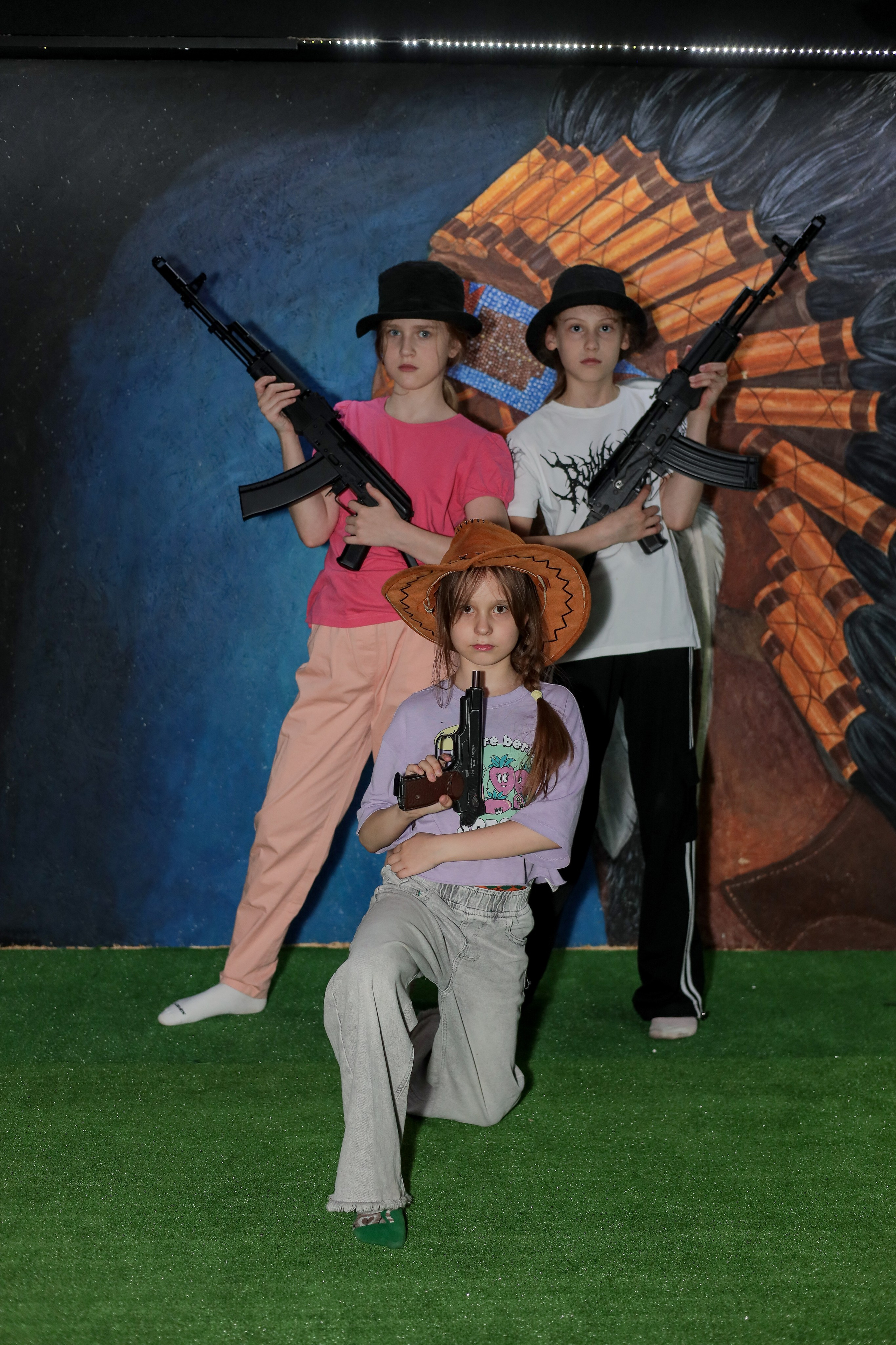 День рождение в стрелковом клубе. Фотограф Надршина Лилия