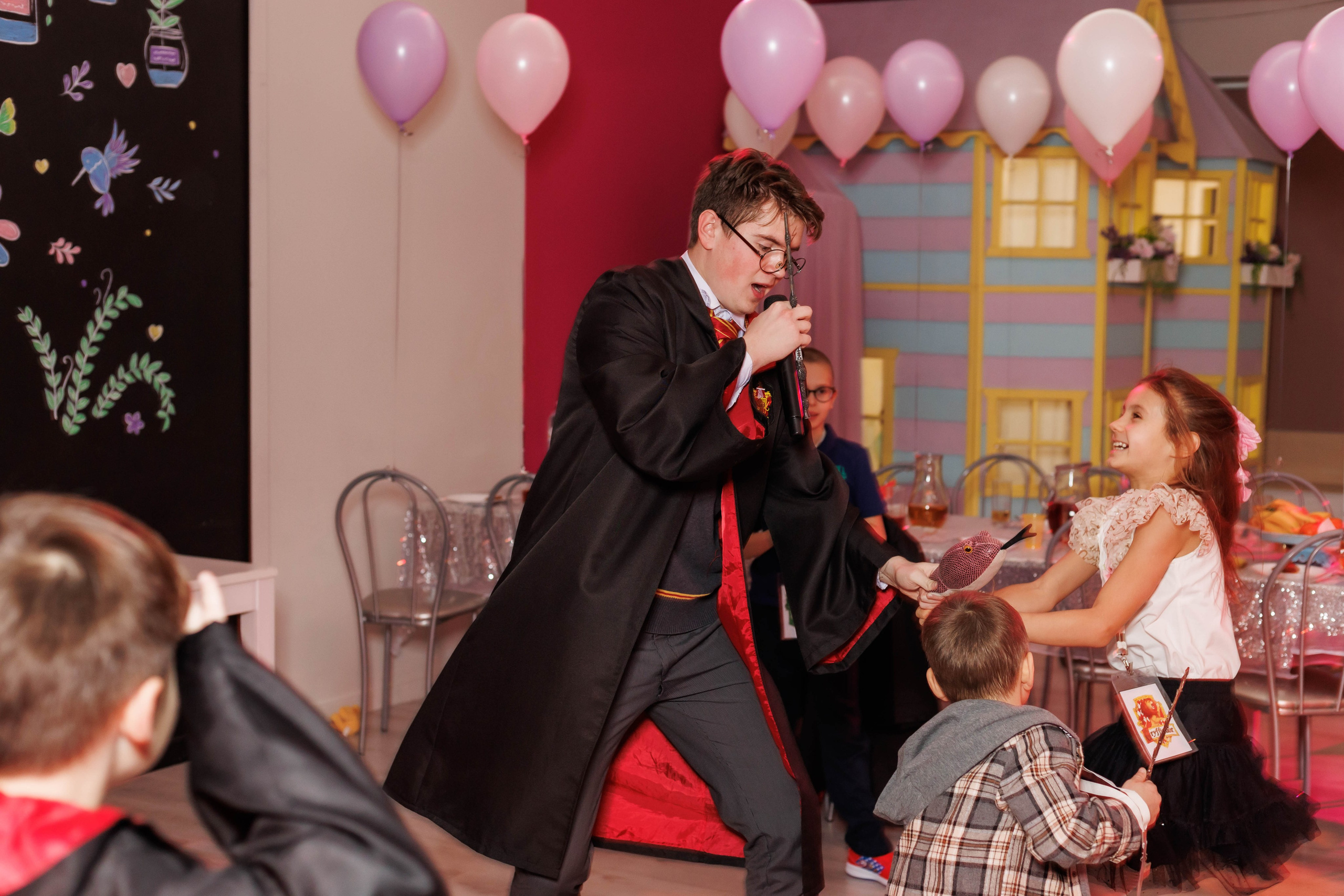 День Рождения в стиле Гарри Поттера. Фотограф в Москве Дмитрий Емельянов